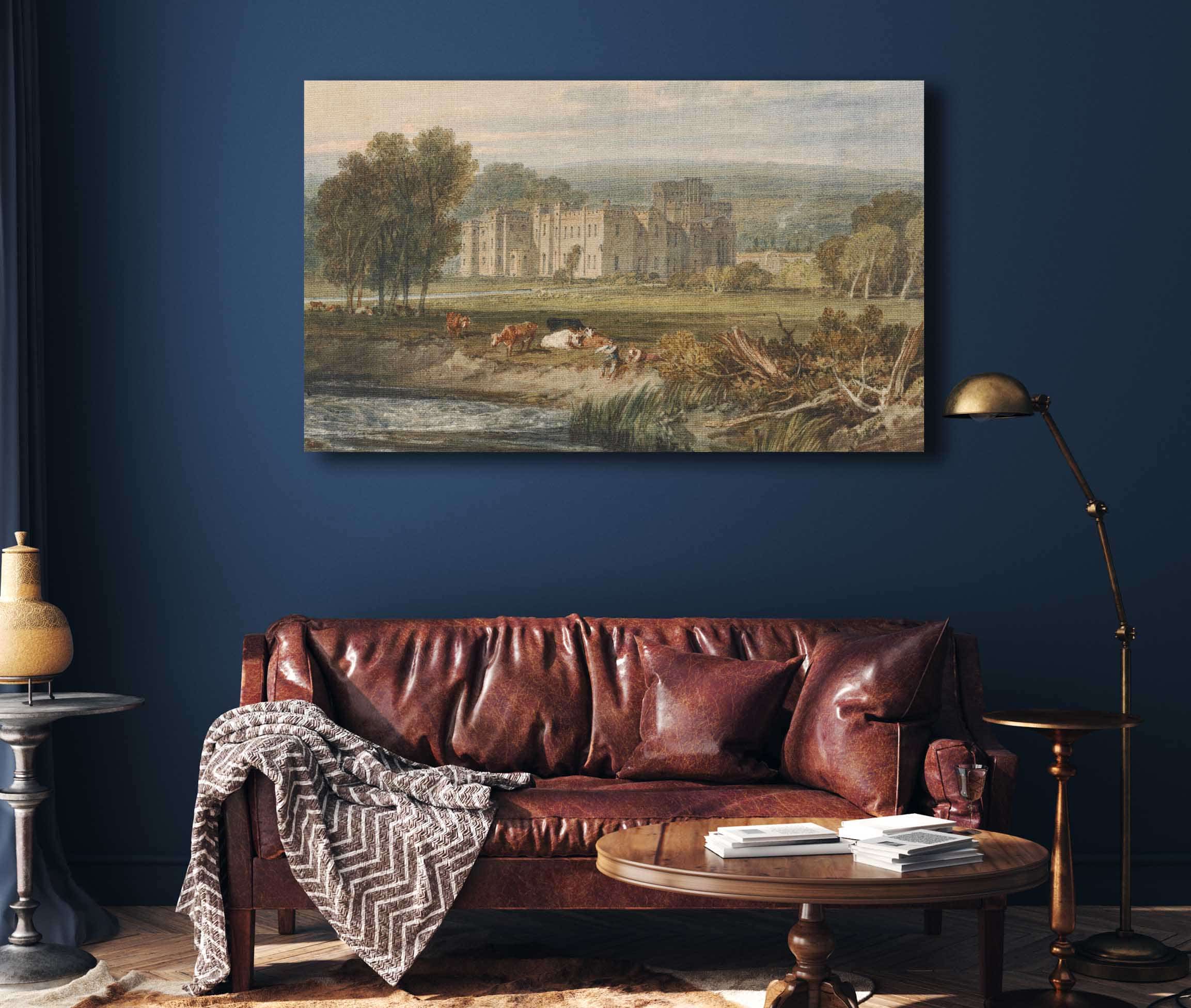 View Of Hampton Court Herefordshire From The Southeast by Joseph Mallord William Turner - Image 4
