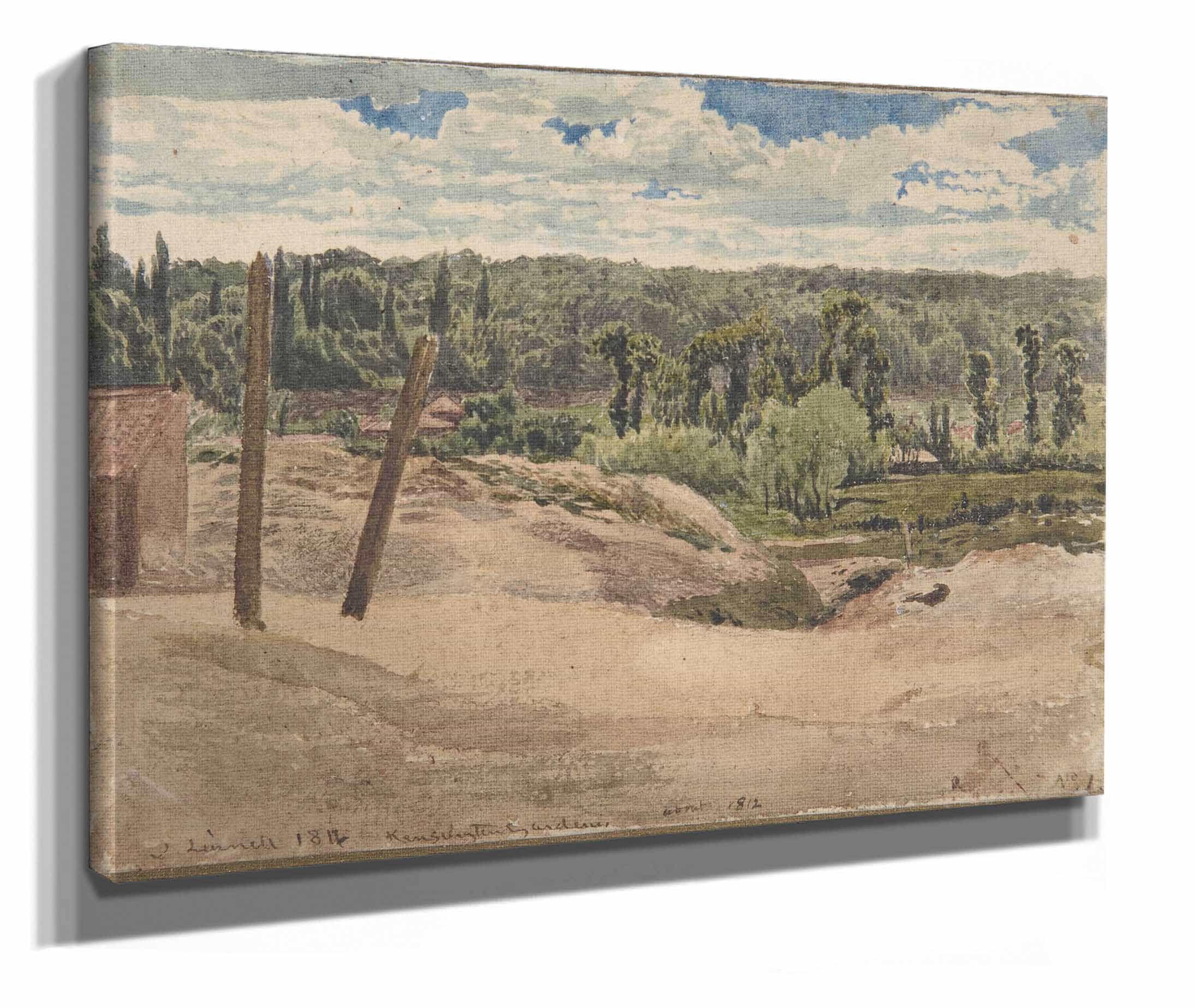 View Of Kensington Gardens London by John Linnell - Image 2