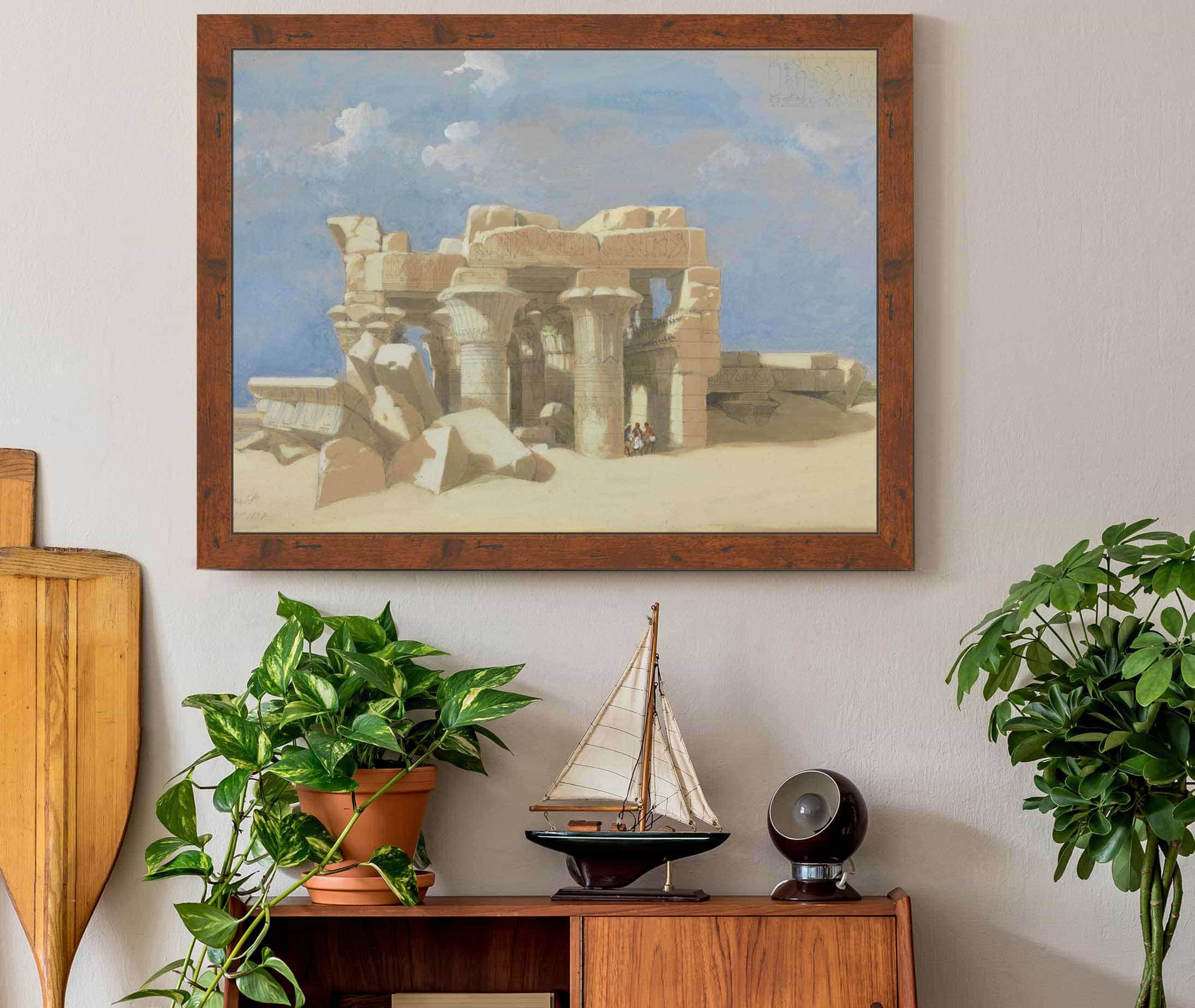 View Of Kom Ombo by David Roberts - Image 3