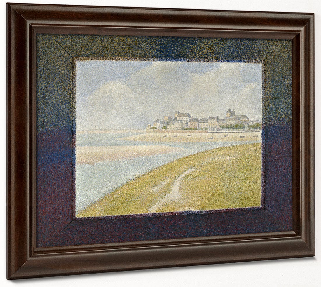 View Of Le Crotoy From Upstream By Georges Pierre Seurat - Image 6