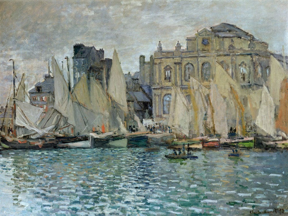 View Of Le Havre By Claude Monet - Image 7