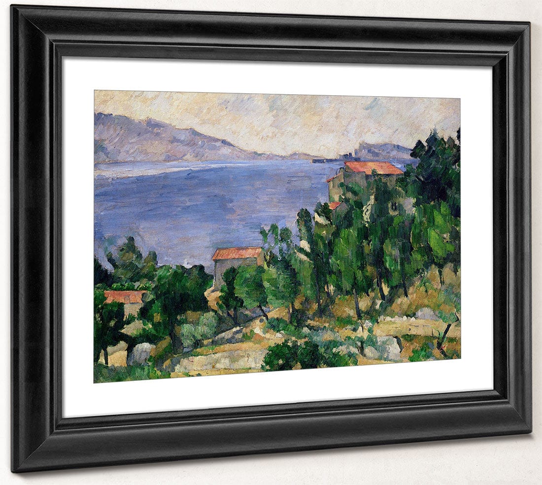 View Of Mount Marseilleveyre And The Isle Of Maire 1 By Paul Cezanne - Image 4