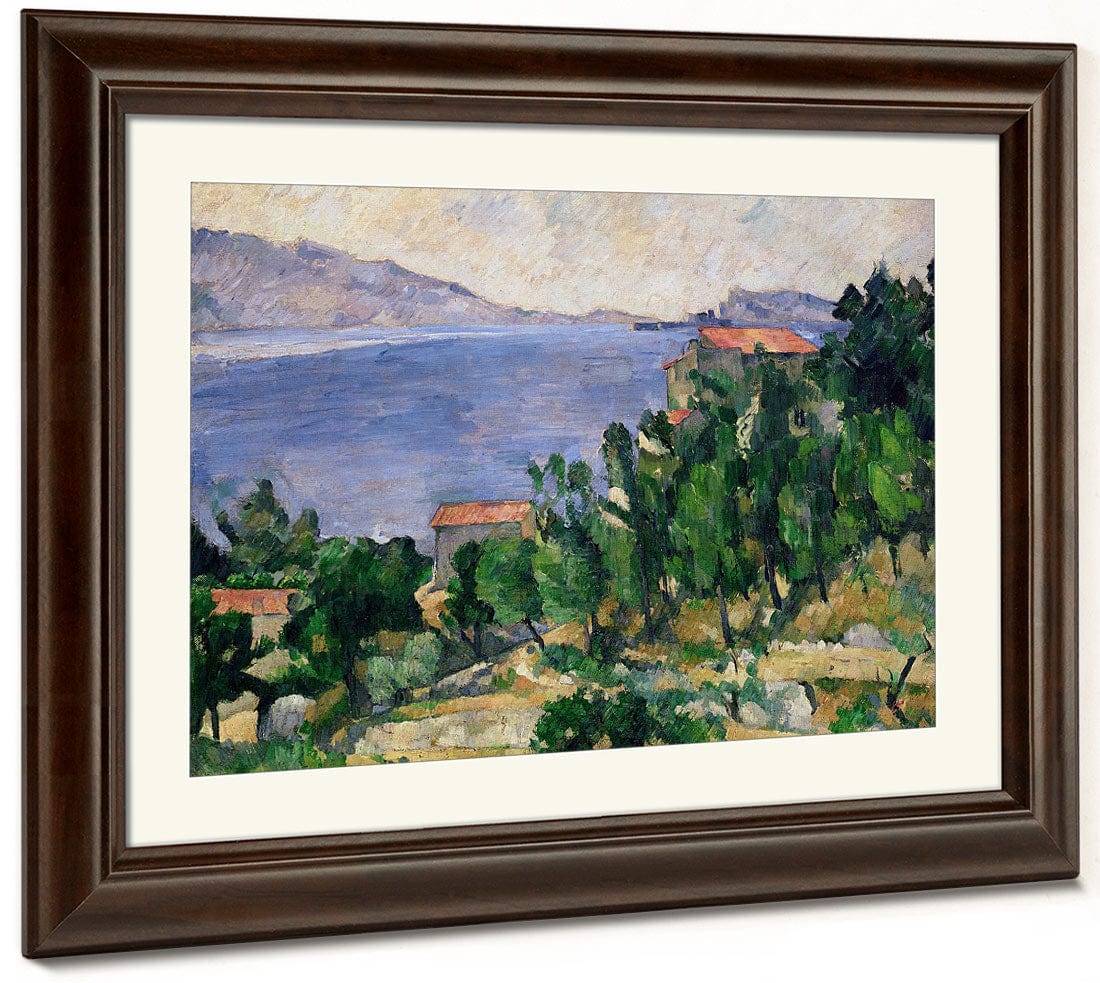 View Of Mount Marseilleveyre And The Isle Of Maire By Paul Cezanne - Image 5