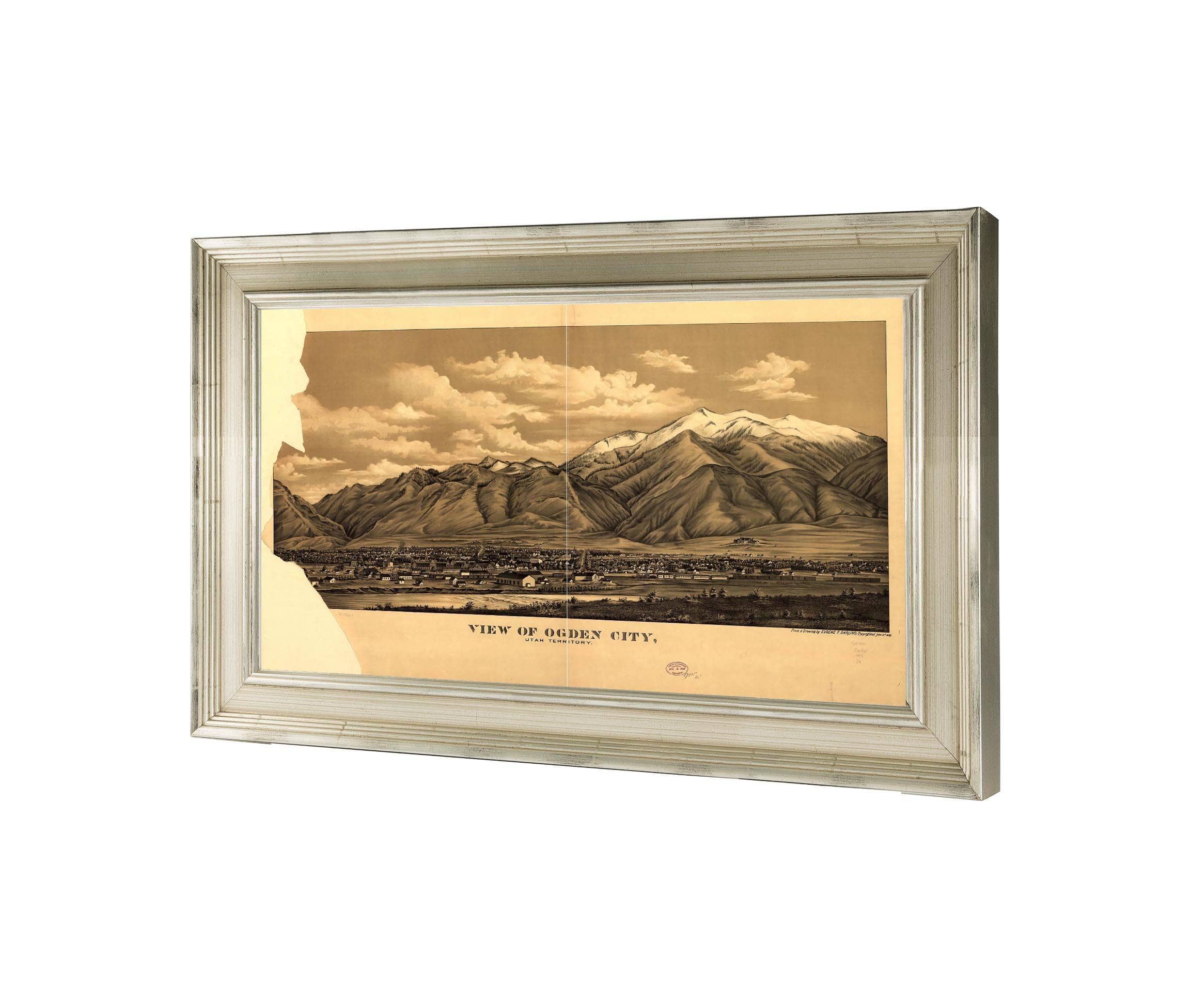View Of Ogden City Utah Territory State Of Utah - Image 3