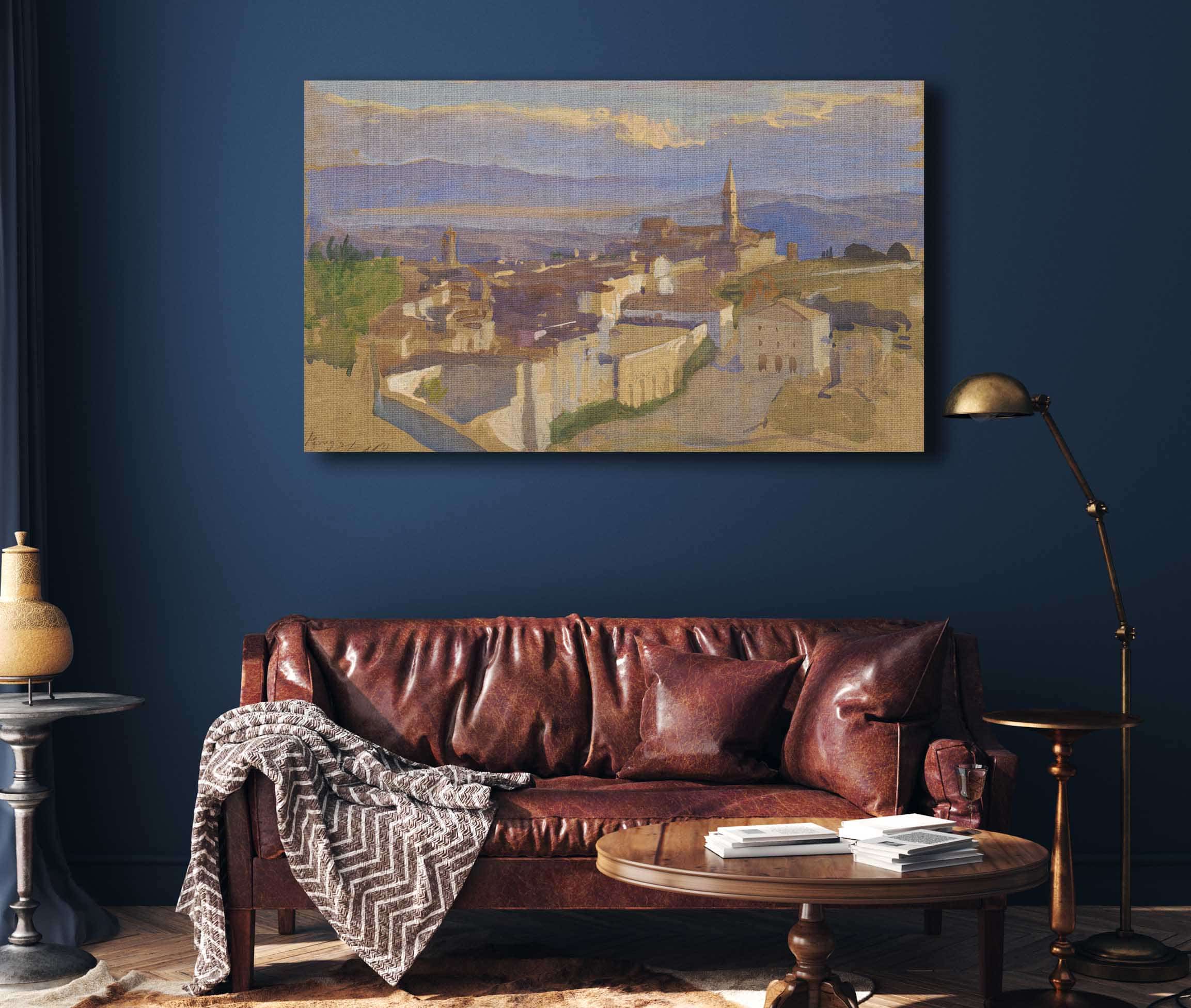 View Of Perugia by Edwin Austin Abbey - Image 4