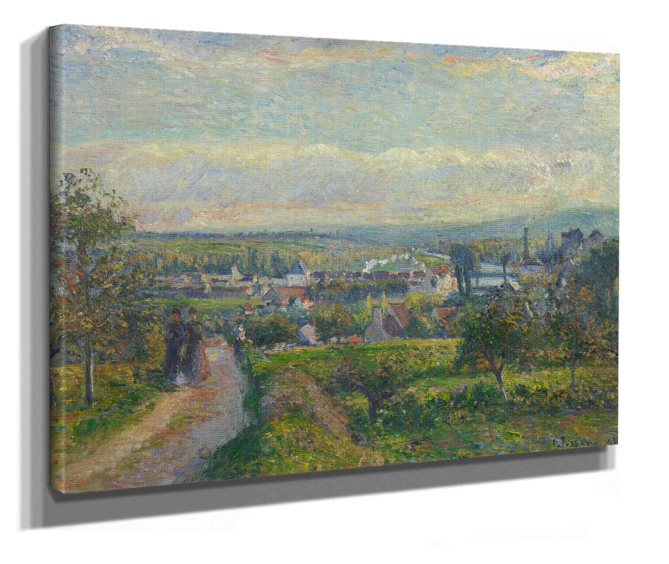 View Of Saint Ouen Laumone by Camille Pissarro - Image 6