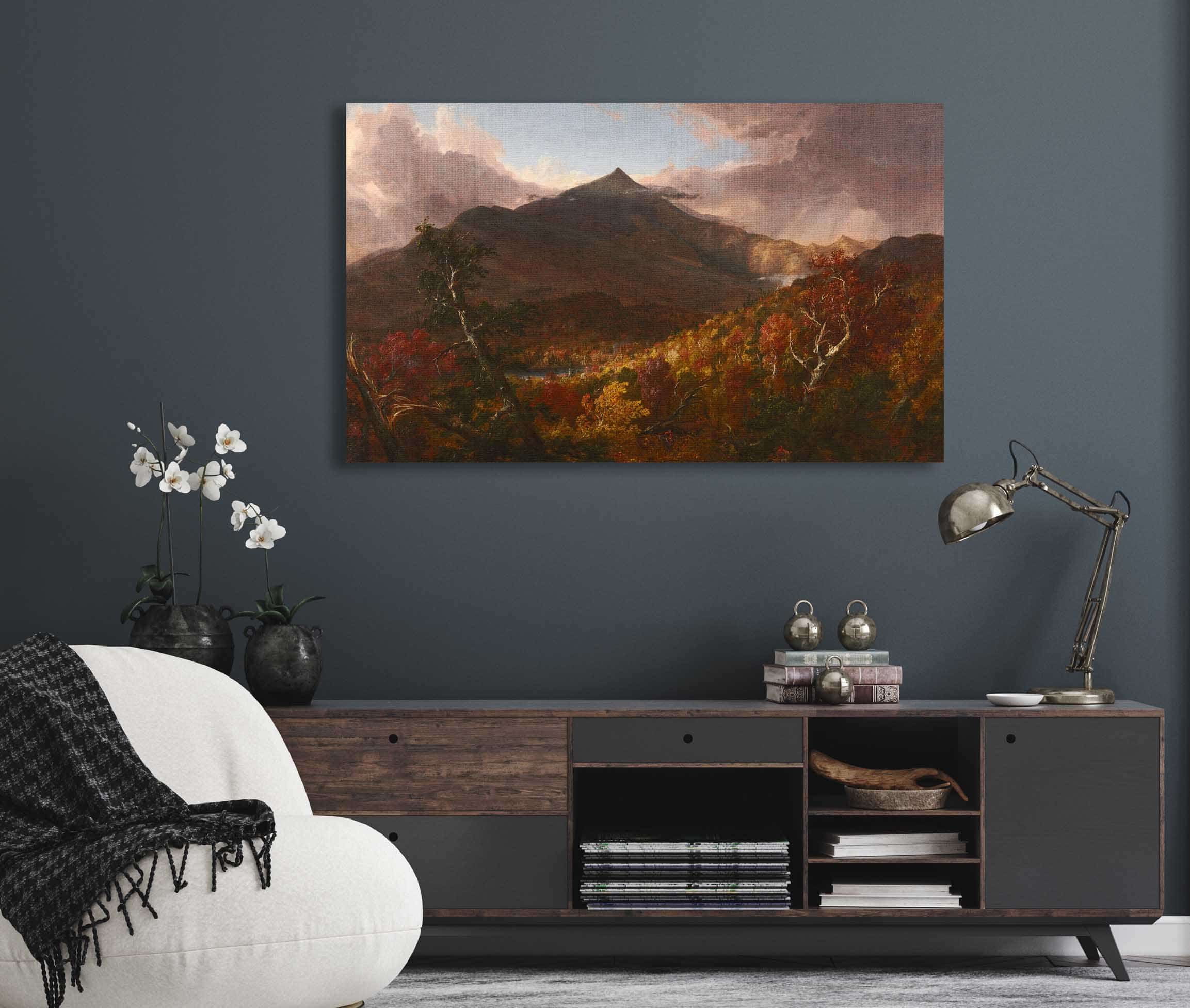 View Of Schroon Mountain Essex County New York After A Storm by Thomas Cole - Image 5