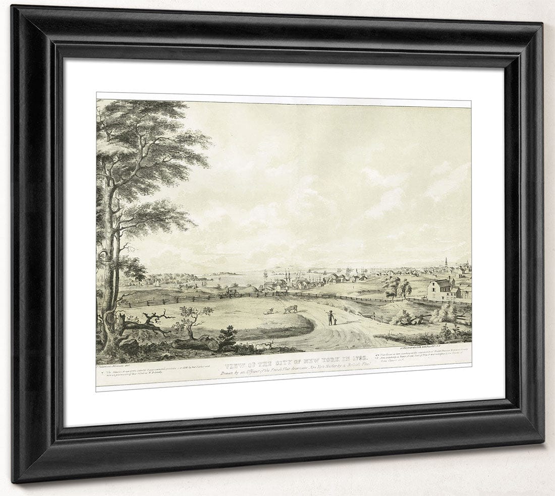 View Of The City Of New York In 1792 2 By George Hayward - Image 4