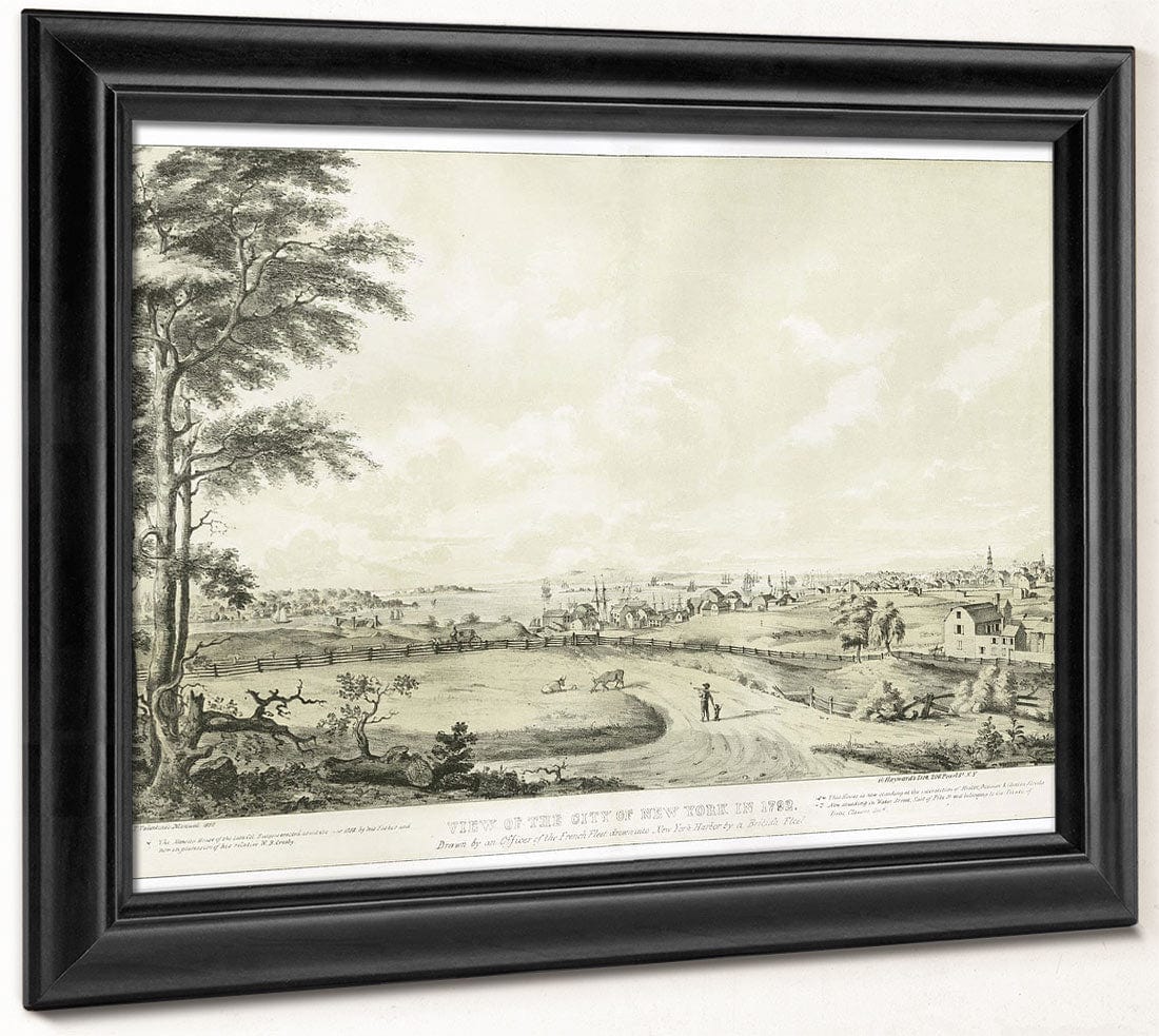 View Of The City Of New York In 1792 2 By George Hayward - Image 8