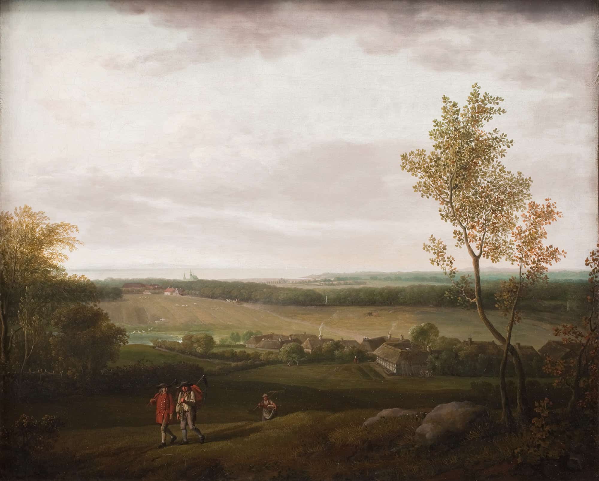 View Of The Country Near Jaegerspris by Jens Juel