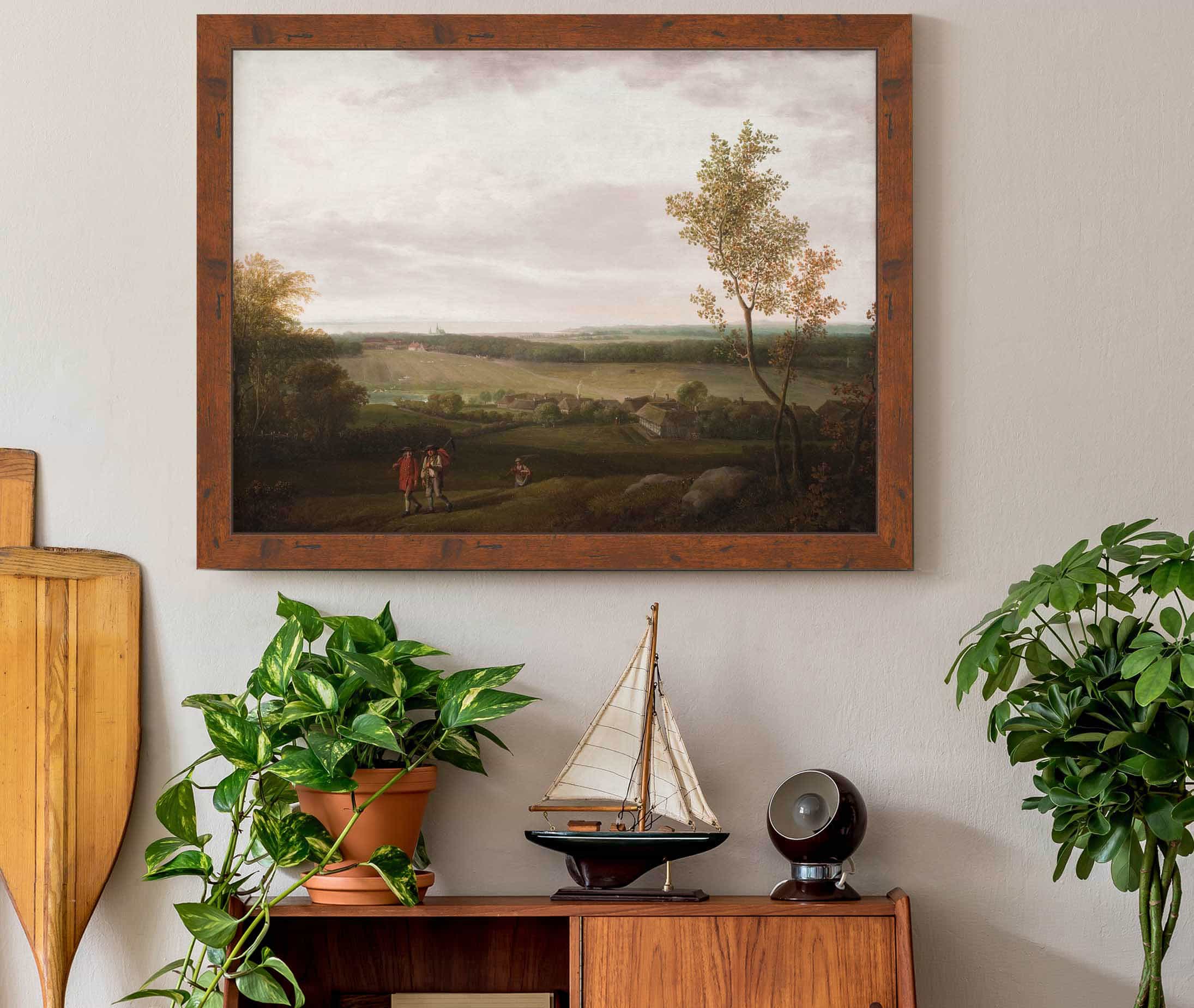 View Of The Country Near Jaegerspris by Jens Juel - Image 3