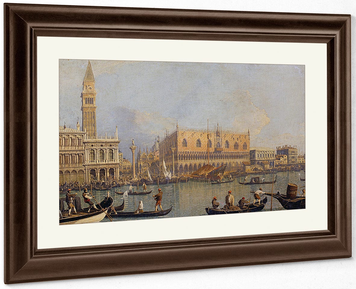 View Of The Ducal Palace In Venice By Canaletto - Image 5