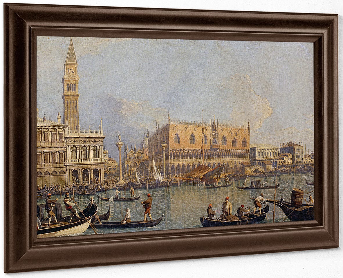 View Of The Ducal Palace In Venice By Canaletto - Image 6