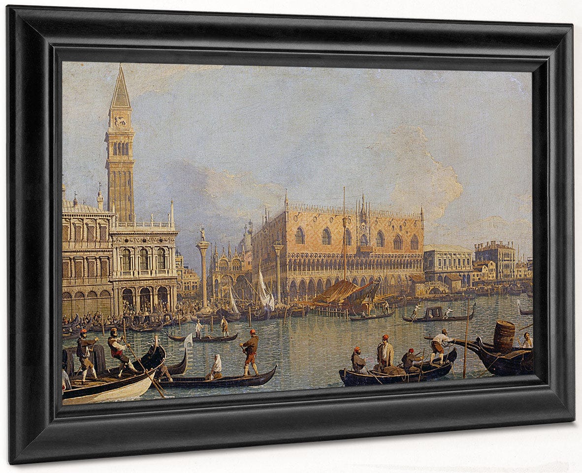 View Of The Ducal Palace In Venice By Canaletto - Image 8