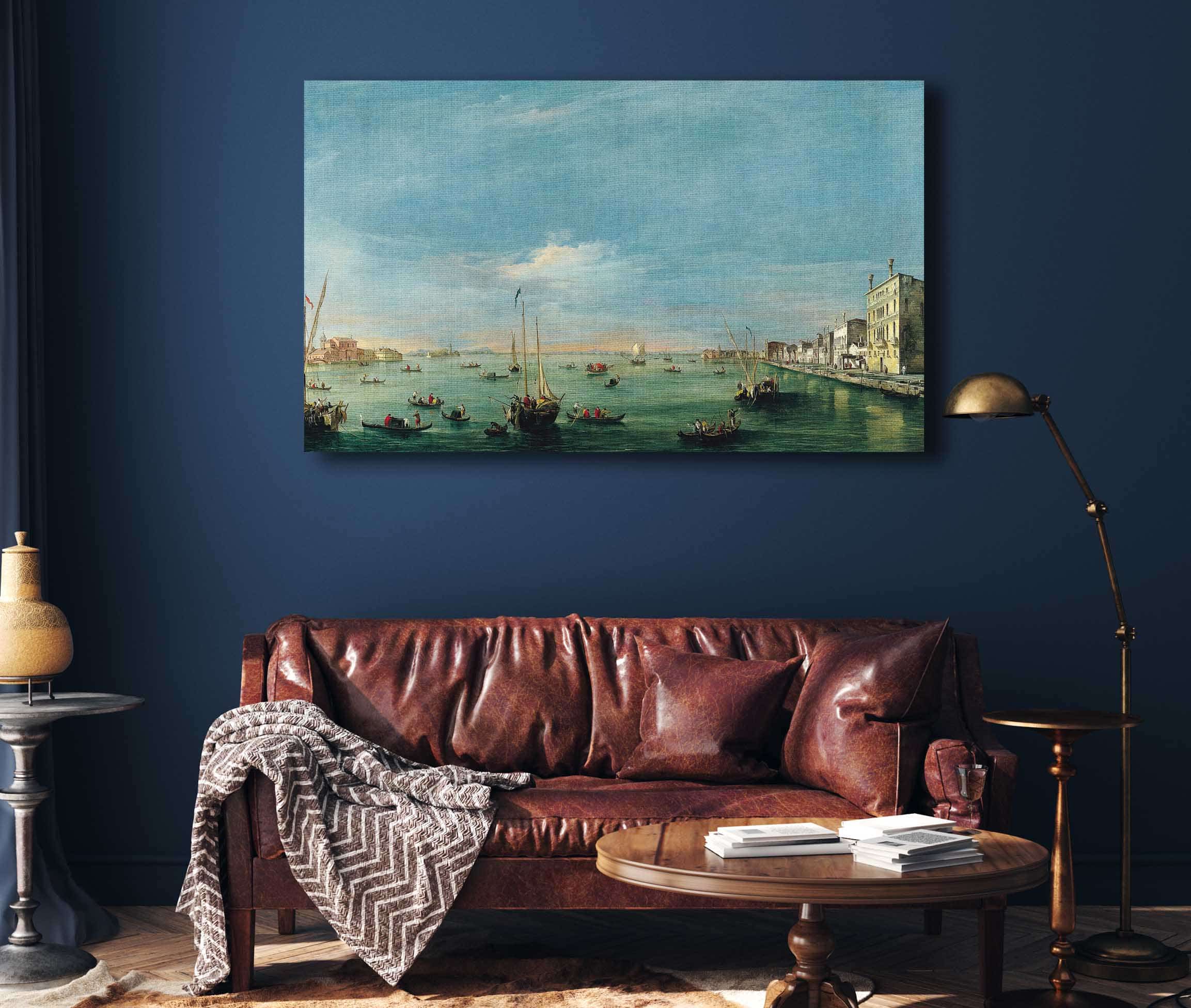 View Of The Giudecca Canal And The Zattere by Francesco Guardi - Image 4