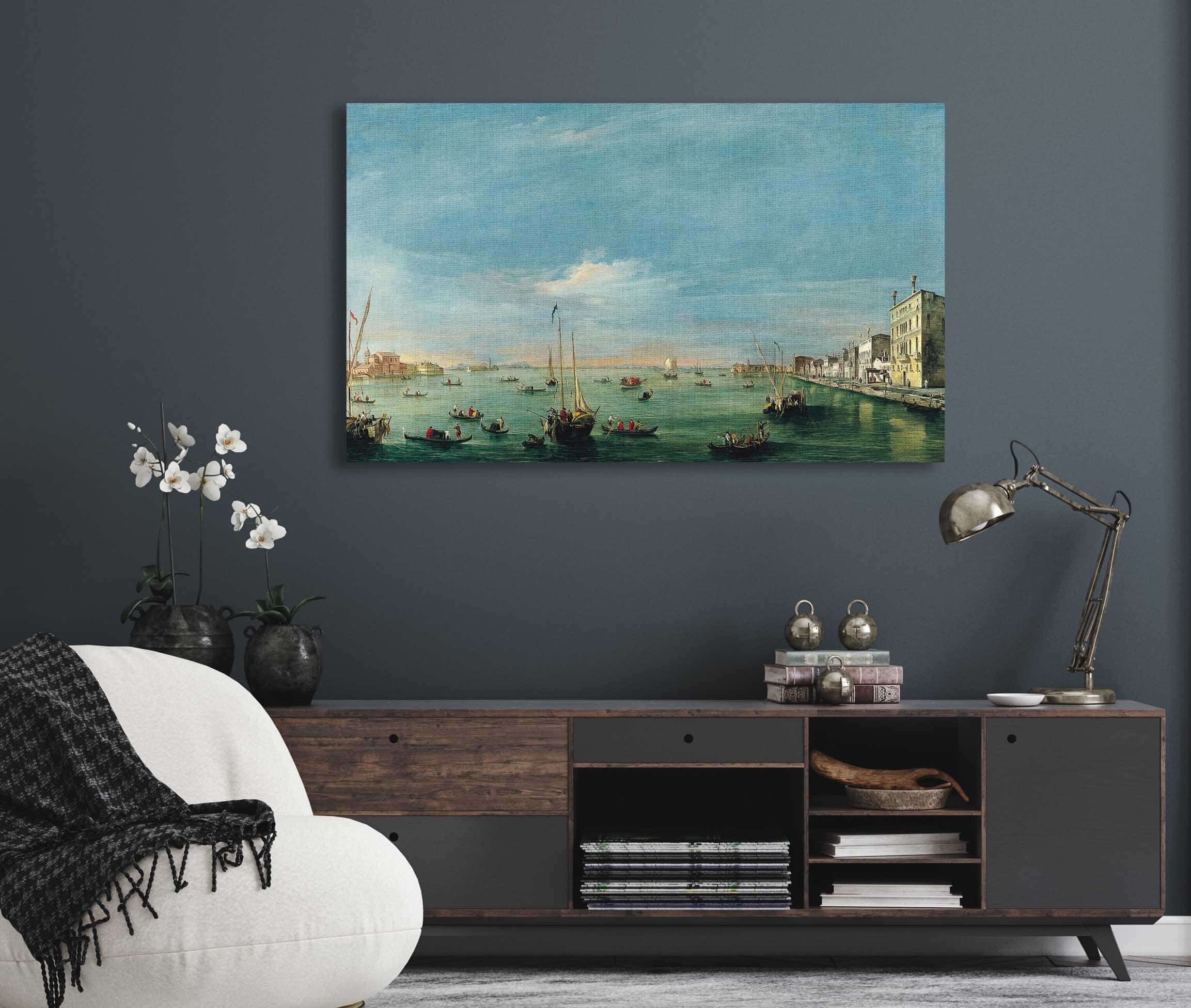 View Of The Giudecca Canal And The Zattere by Francesco Guardi - Image 5
