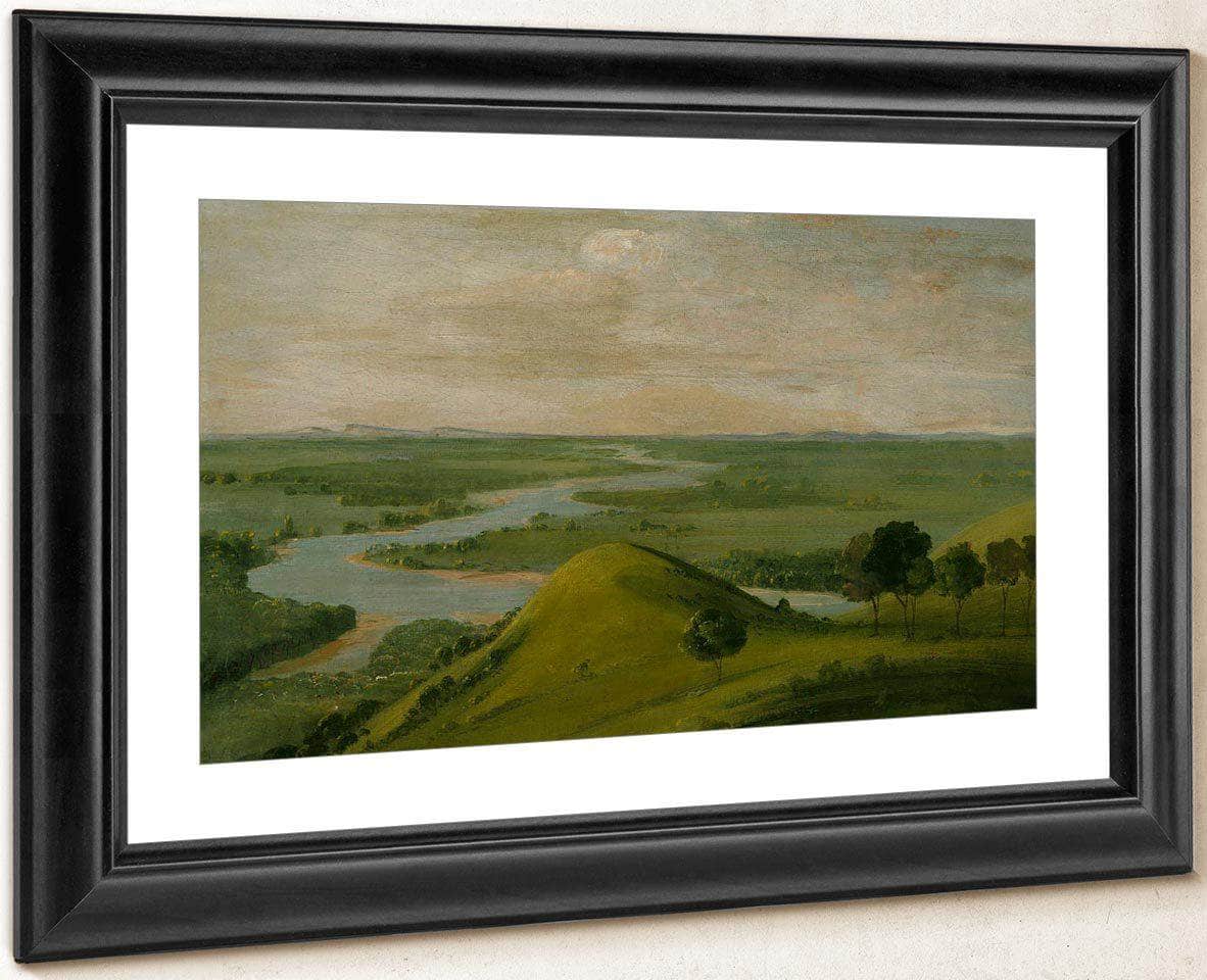 View Of The Junction Of The Red River And The False Washita, In Texas By George Catlin - Image 2