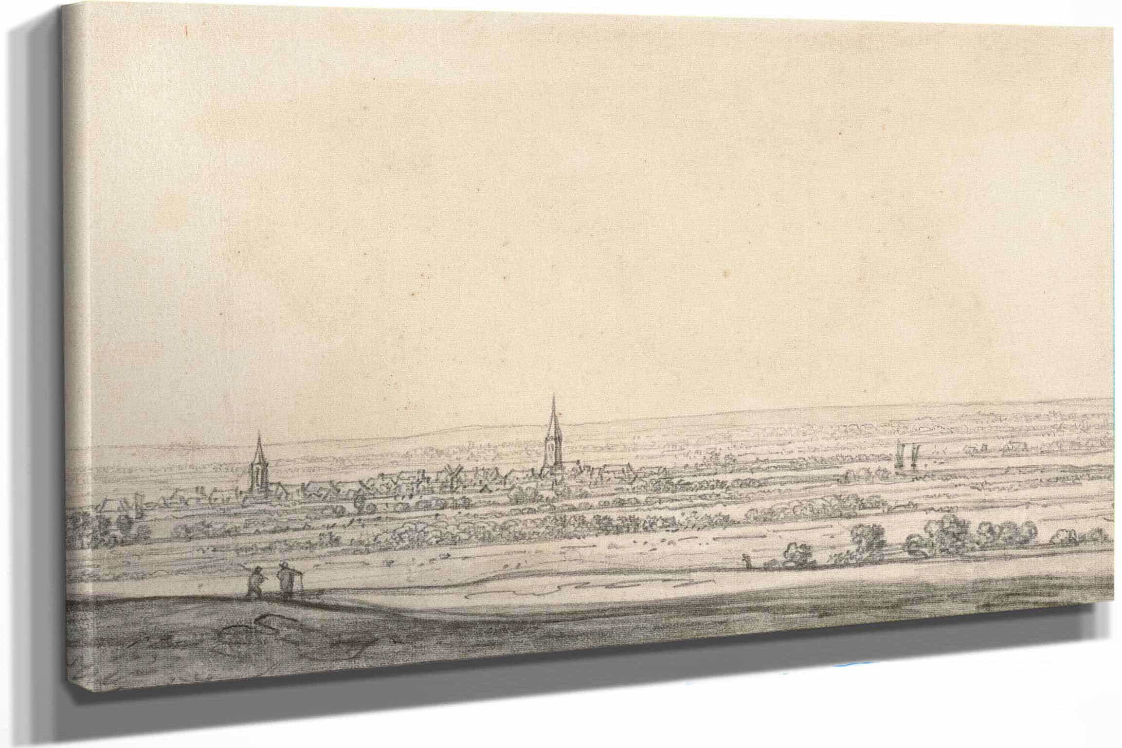 View Of The Rhine River Valley By Aelbert Cuyp