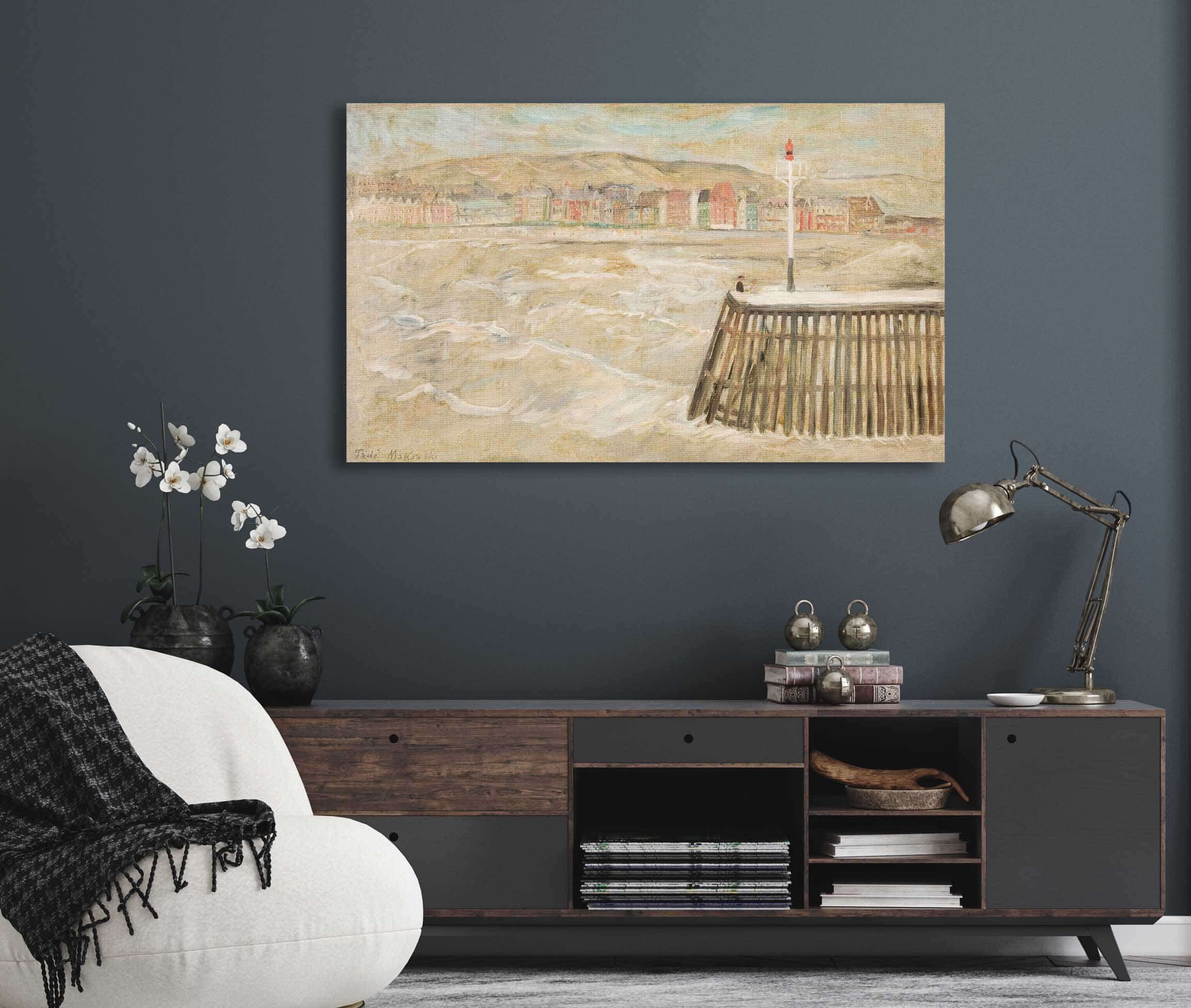 View Of The Sea by Tadeusz Makowski - Image 5