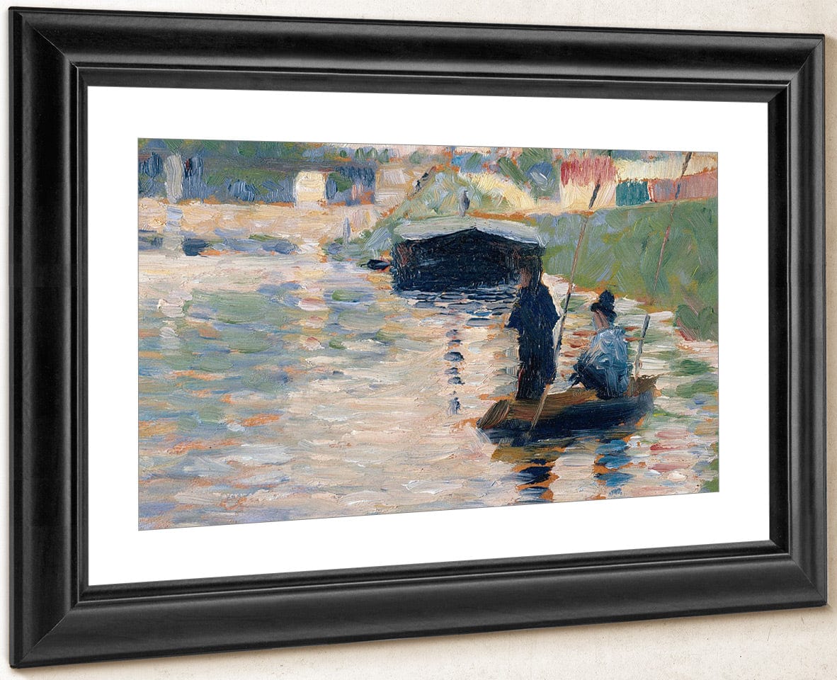 View Of The Seine By Georges Pierre Seurat - Image 4