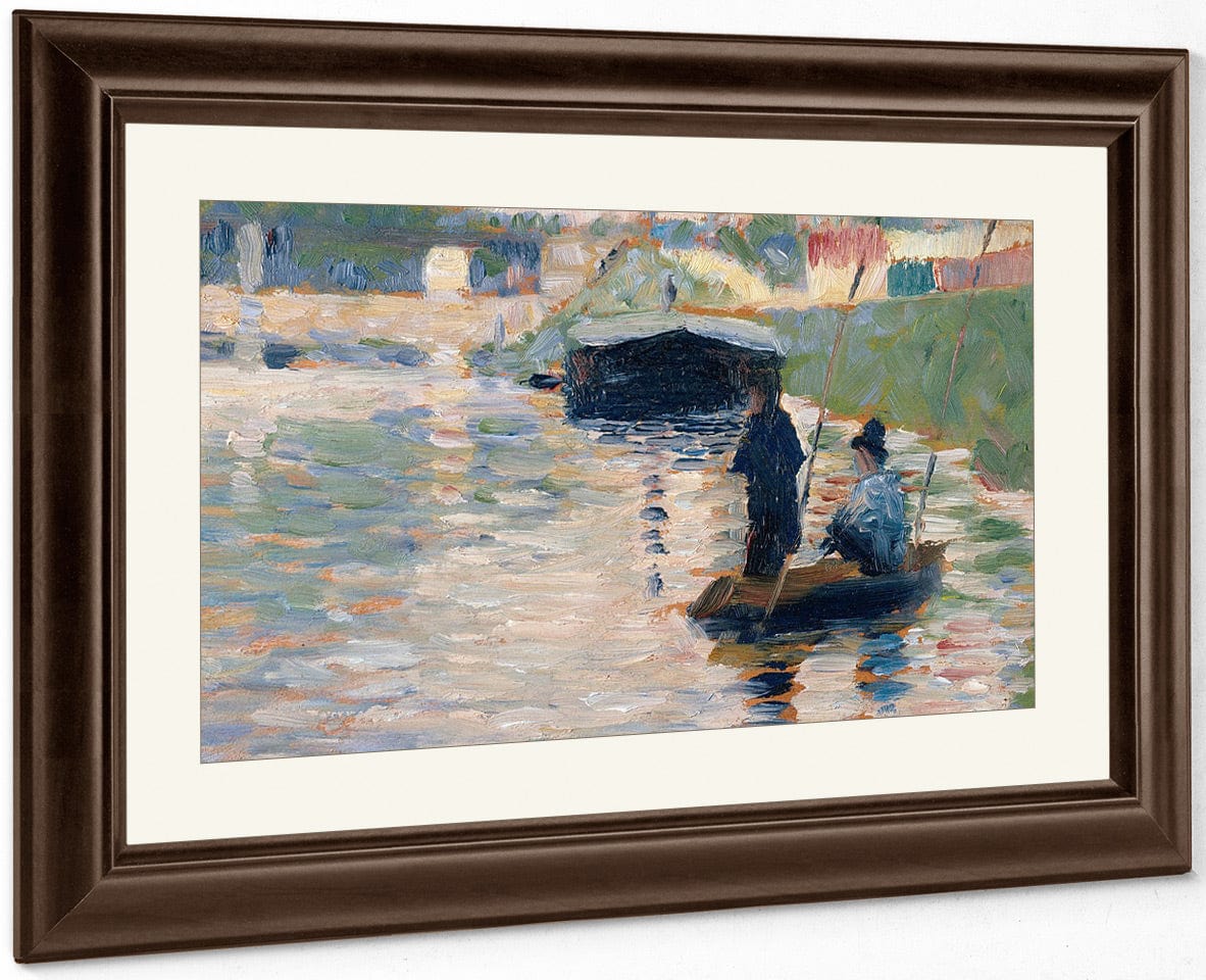View Of The Seine By Georges Pierre Seurat - Image 5