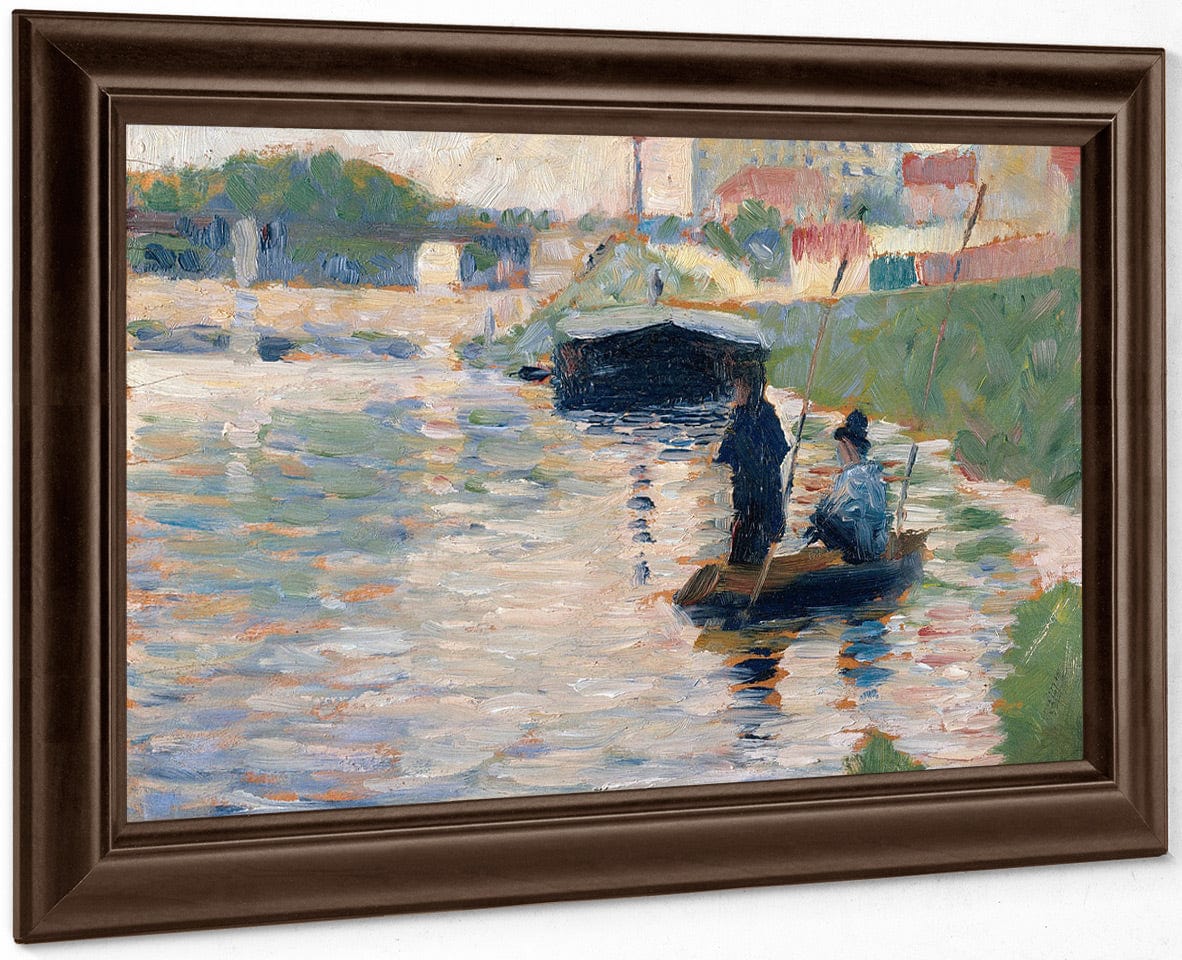 View Of The Seine By Georges Pierre Seurat - Image 6