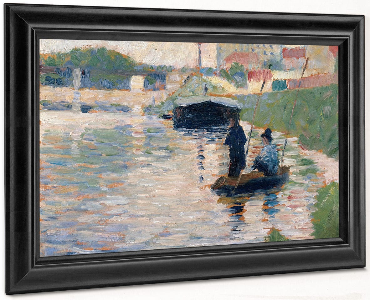 View Of The Seine By Georges Pierre Seurat - Image 8