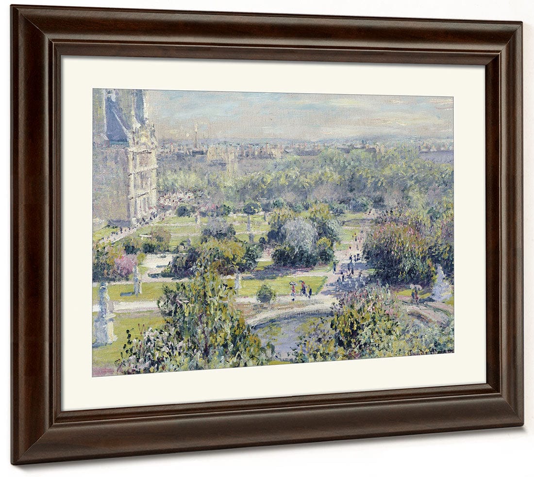 View Of The Tuileries Gardens, Paris By Claude Monet - Image 3