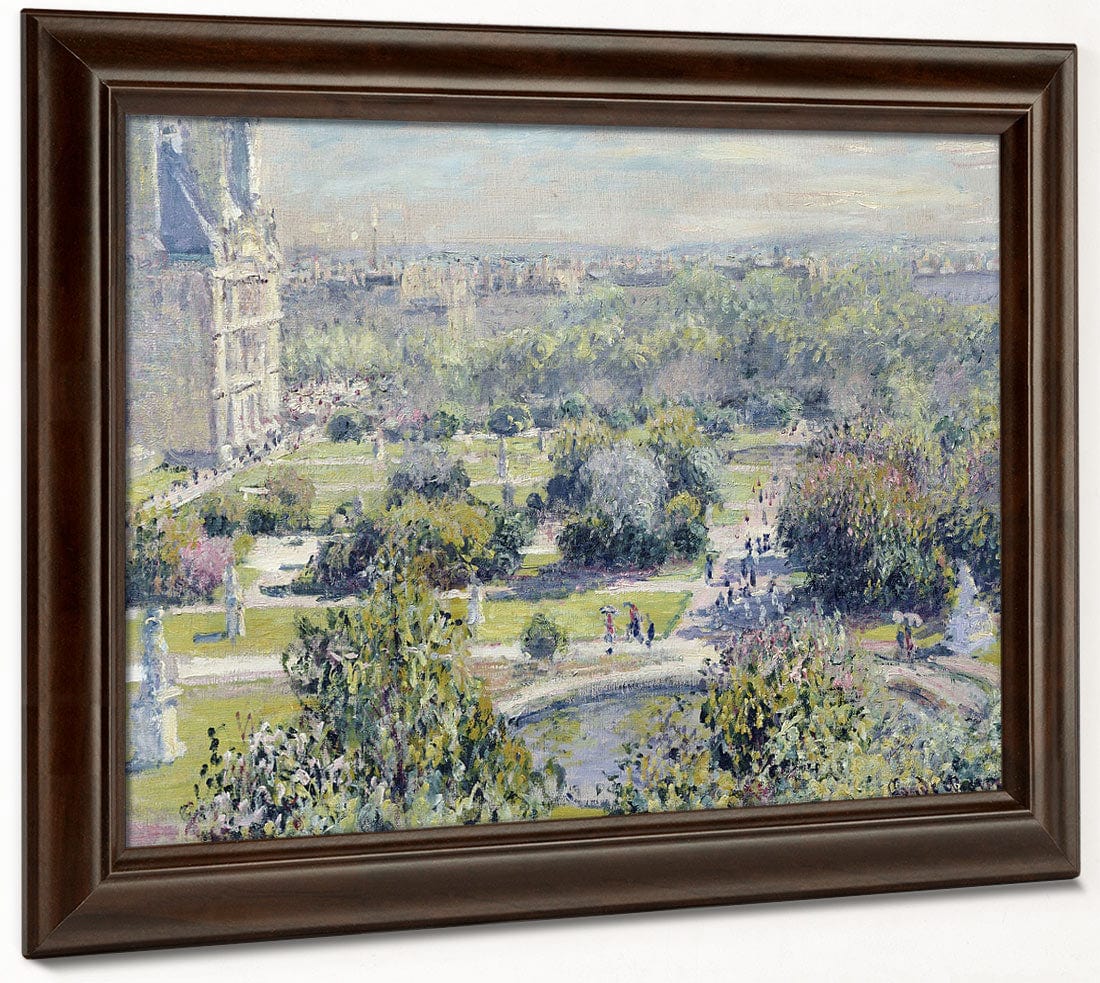 View Of The Tuileries Gardens, Paris By Claude Monet - Image 4