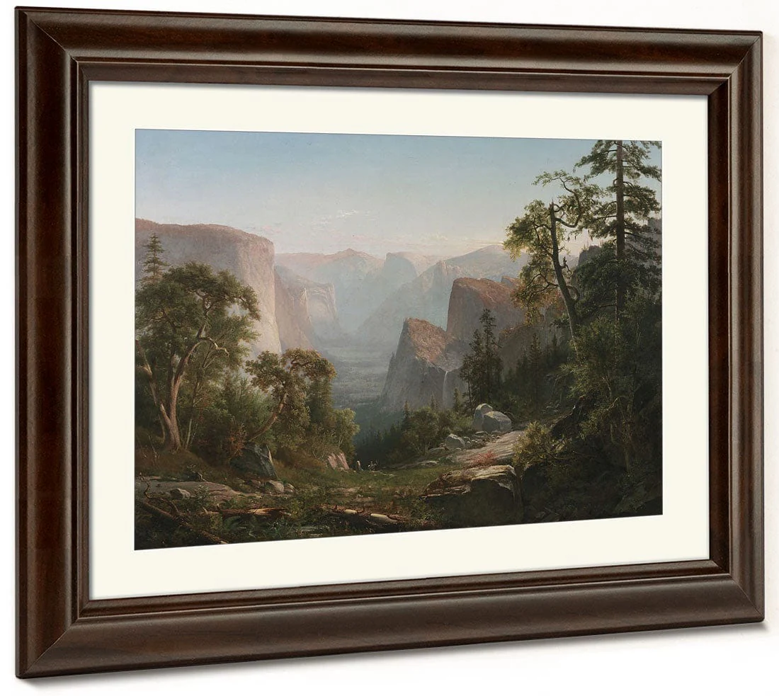 View Of The Yosemite Valley By Thomas Hill - Image 5
