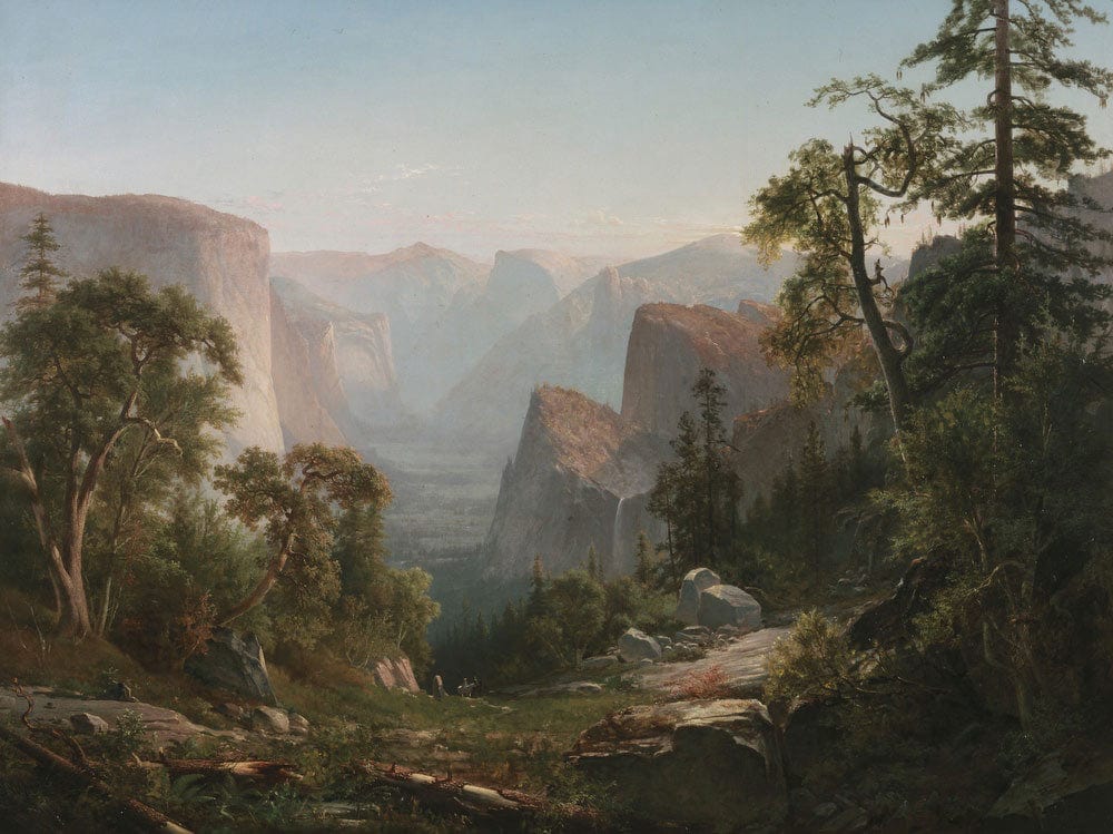 View Of The Yosemite Valley By Thomas Hill - Image 7