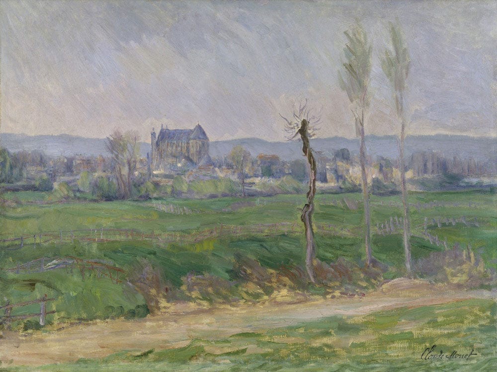 View Of Vernon By Claude Monet - Image 7
