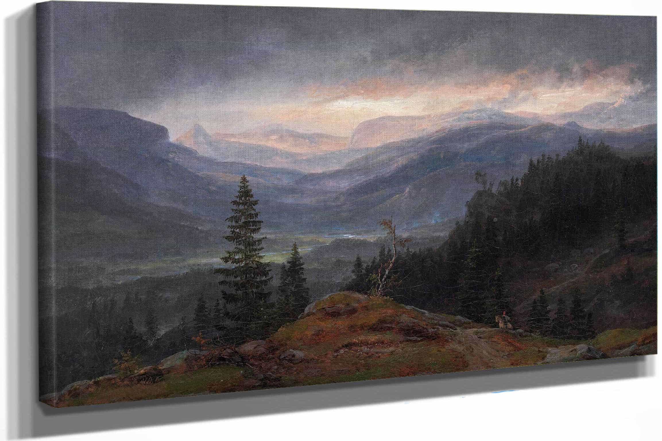 View Over Hallingdal by Johan Christian Dahl - Image 5