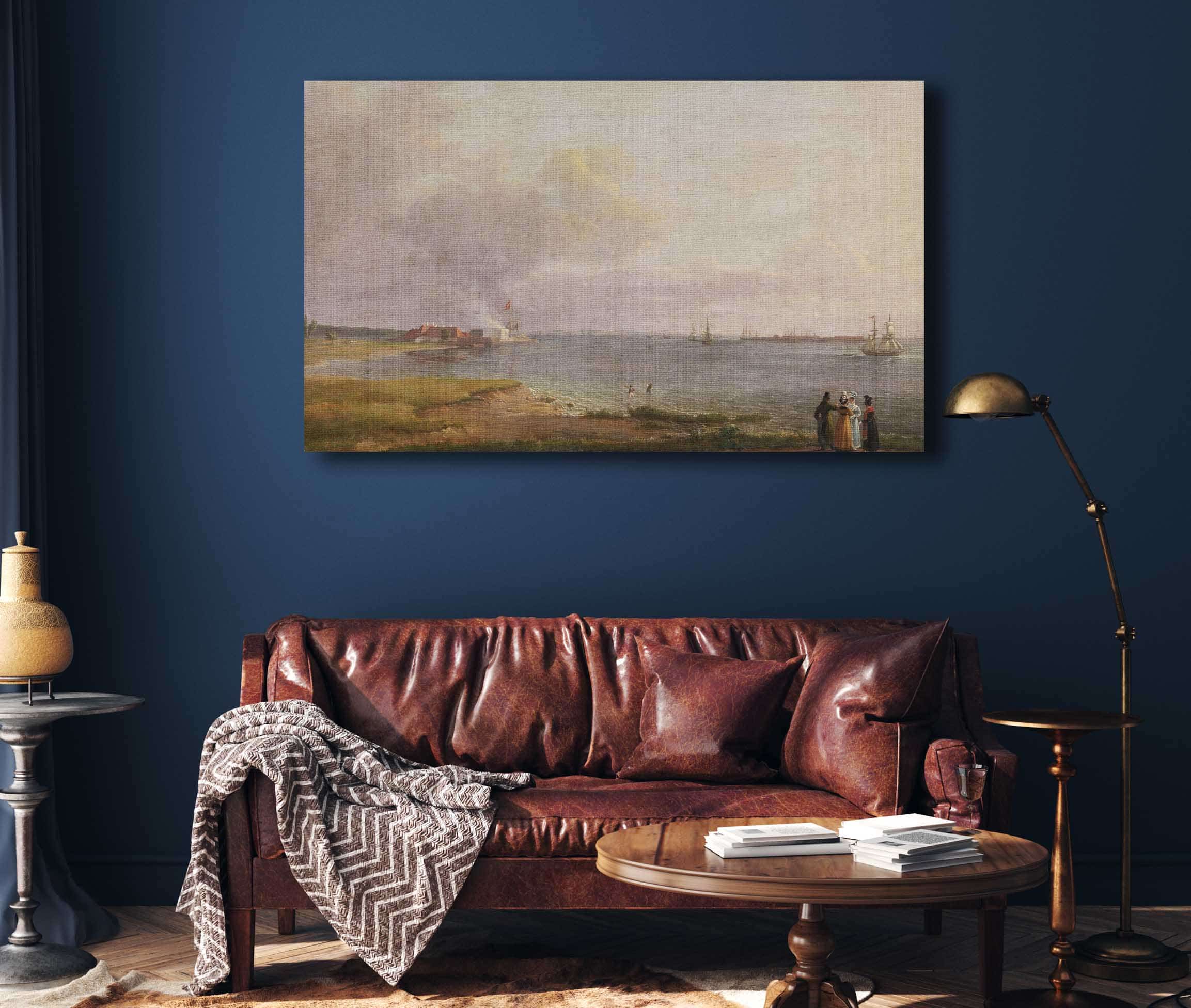 View Over Oresund Near The Lime Works by Johan Christian Dahl - Image 4