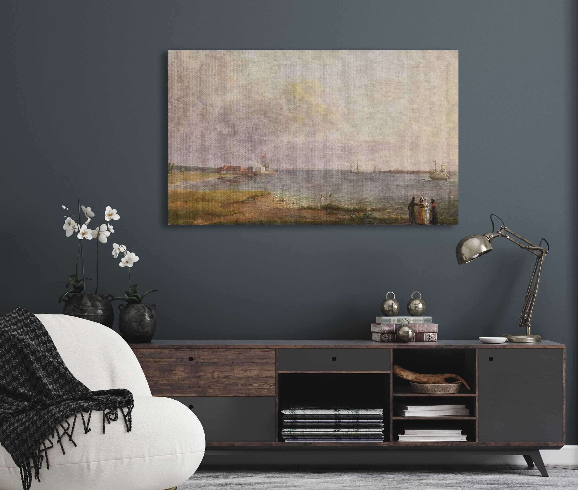 View Over Oresund Near The Lime Works by Johan Christian Dahl - Image 5