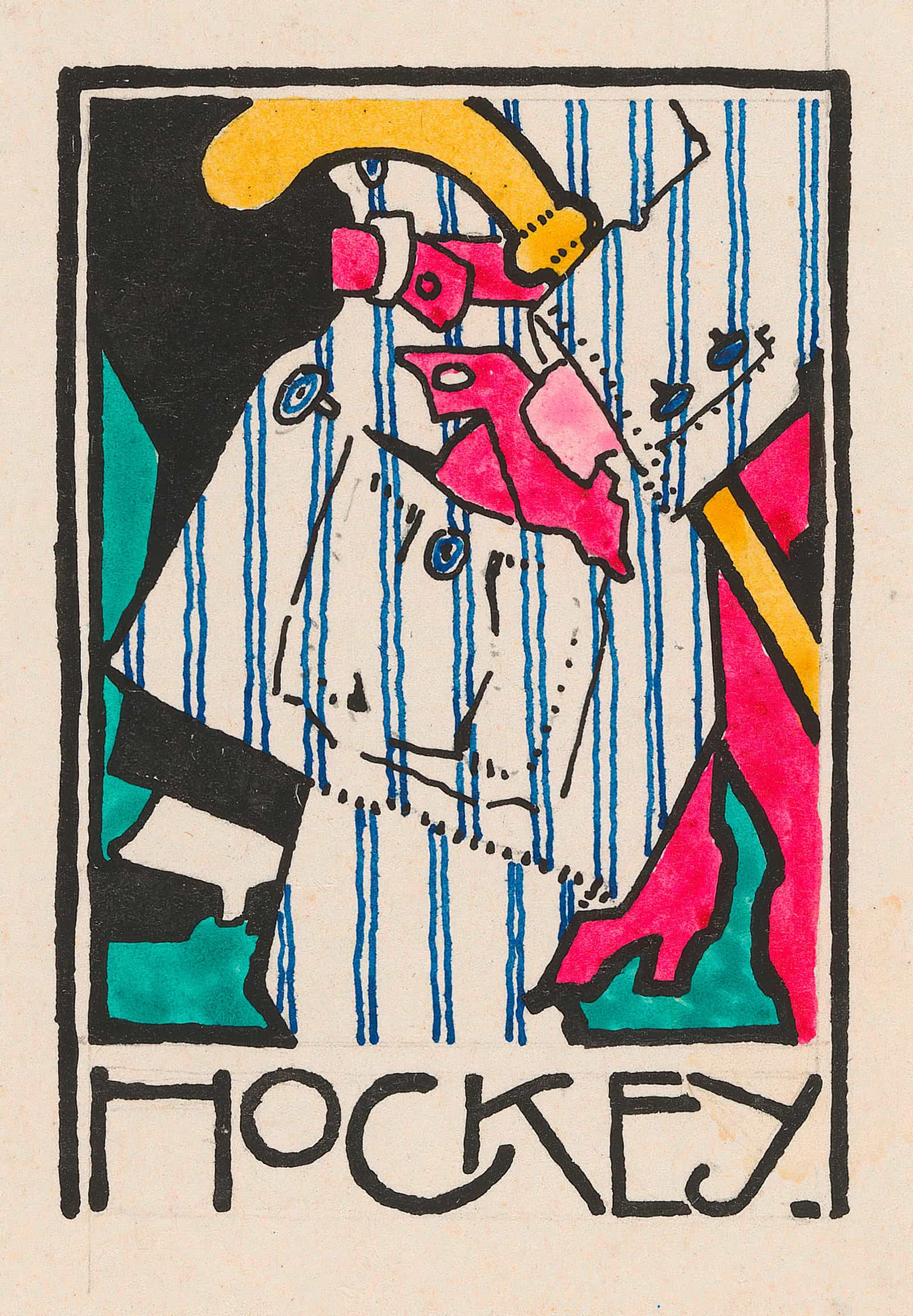 Vignet `Hockey by Reijer Stolk