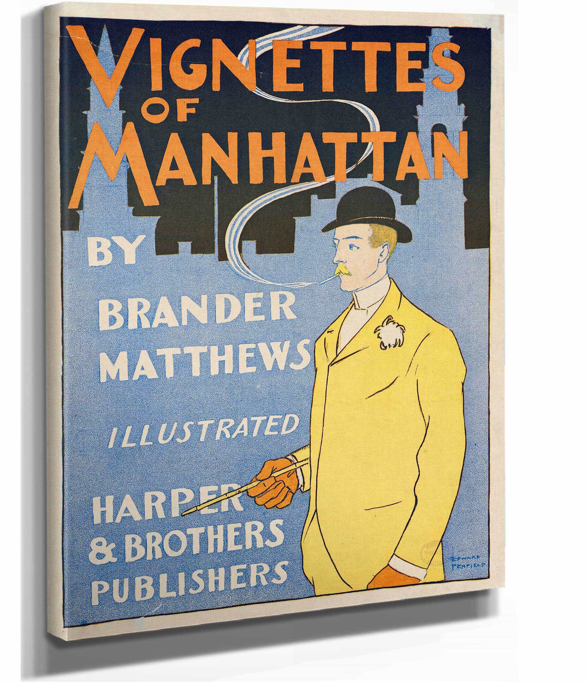 Vignettes Of Manhattan by Edward Penfield - Image 2