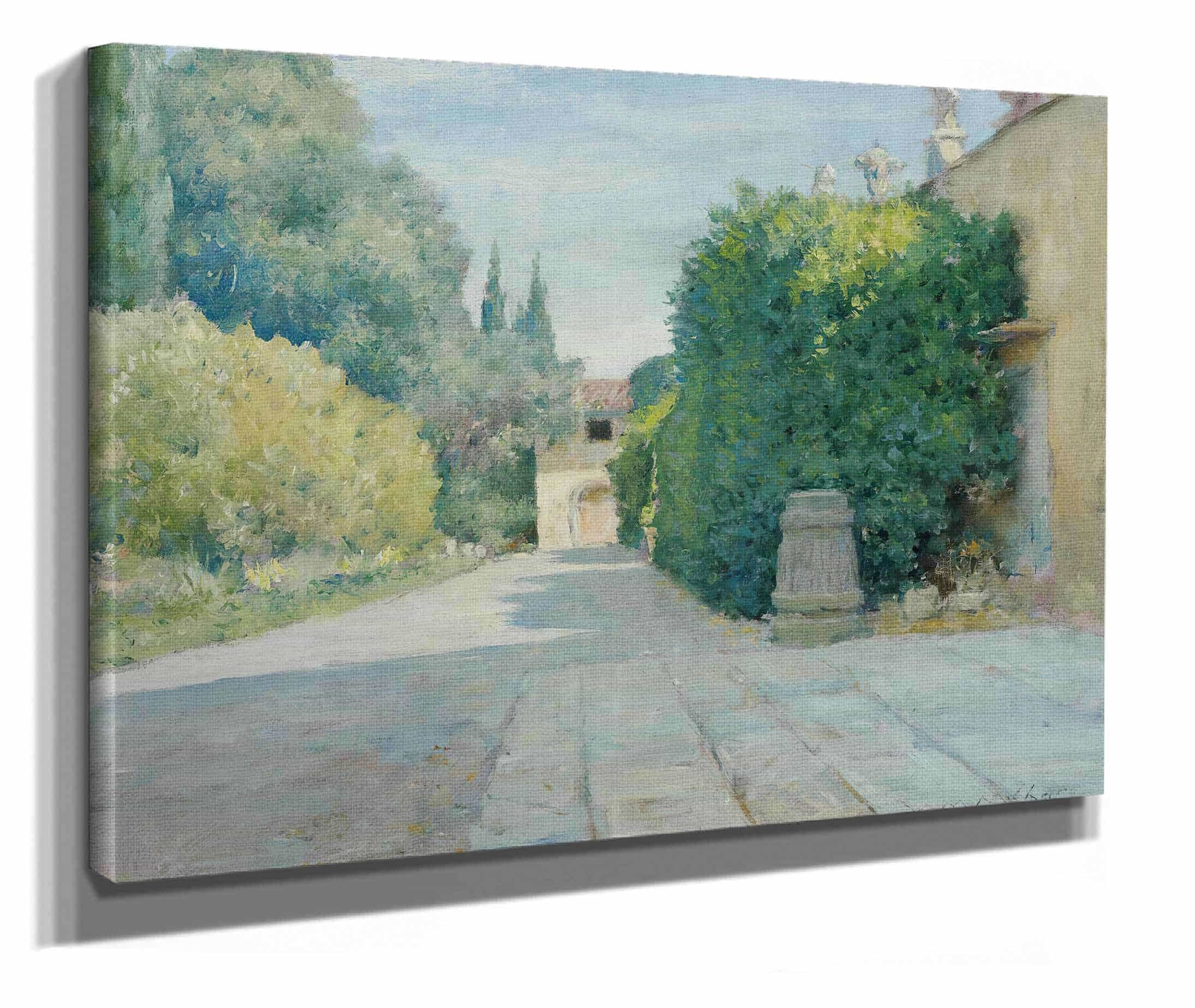 Villa In Florence by William Merritt Chase - Image 2