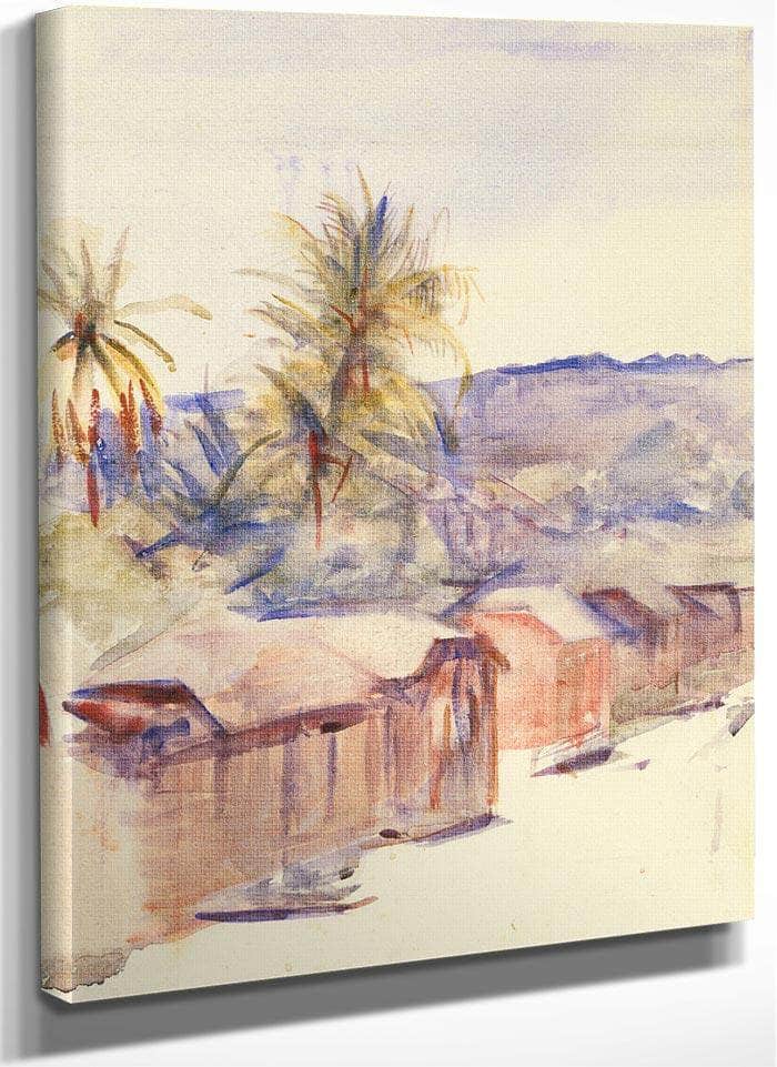 Village Street, Dominica By Abbott Handerson Thayer