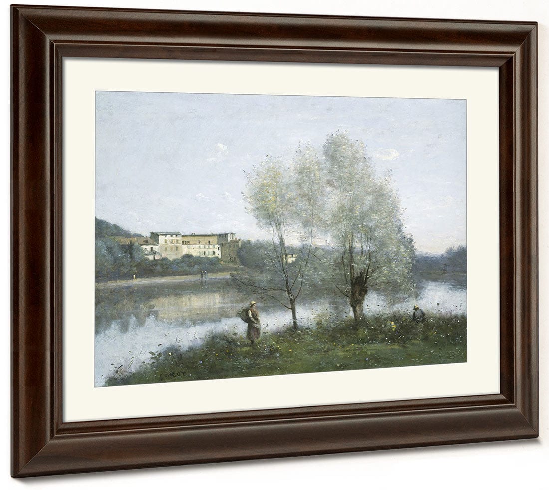Ville D'avray 1 By Jean Baptiste Camille Corot - Image 3