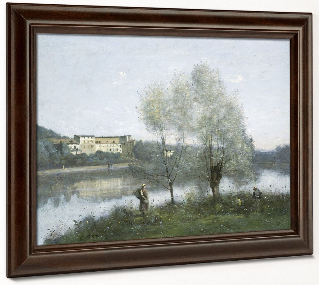 Ville D'avray 1 By Jean Baptiste Camille Corot - Image 4