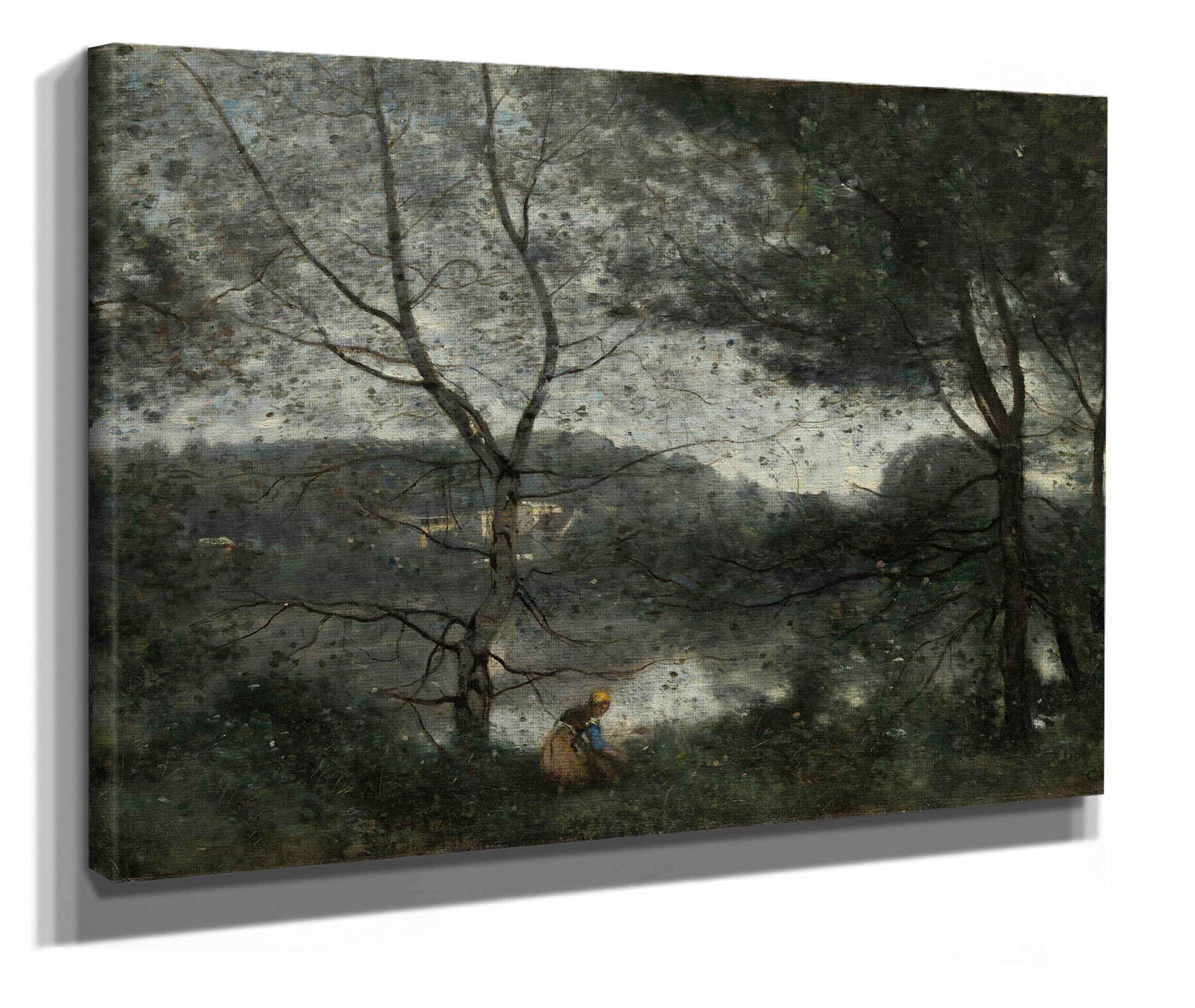 Ville Davray by Jean Baptiste Camille Corot - Image 2