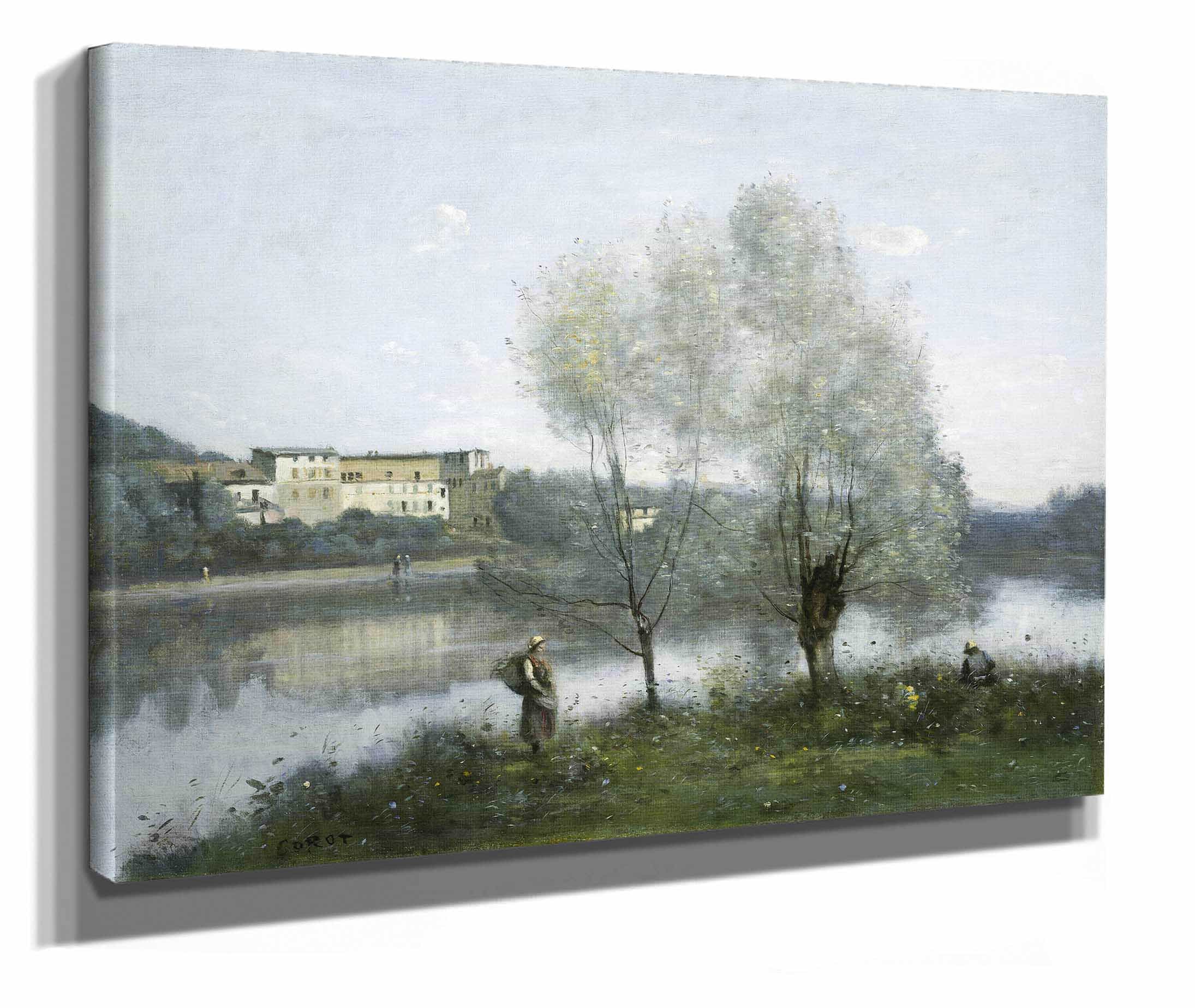 Ville Davray by Jean Baptiste Camille Corot - Image 6