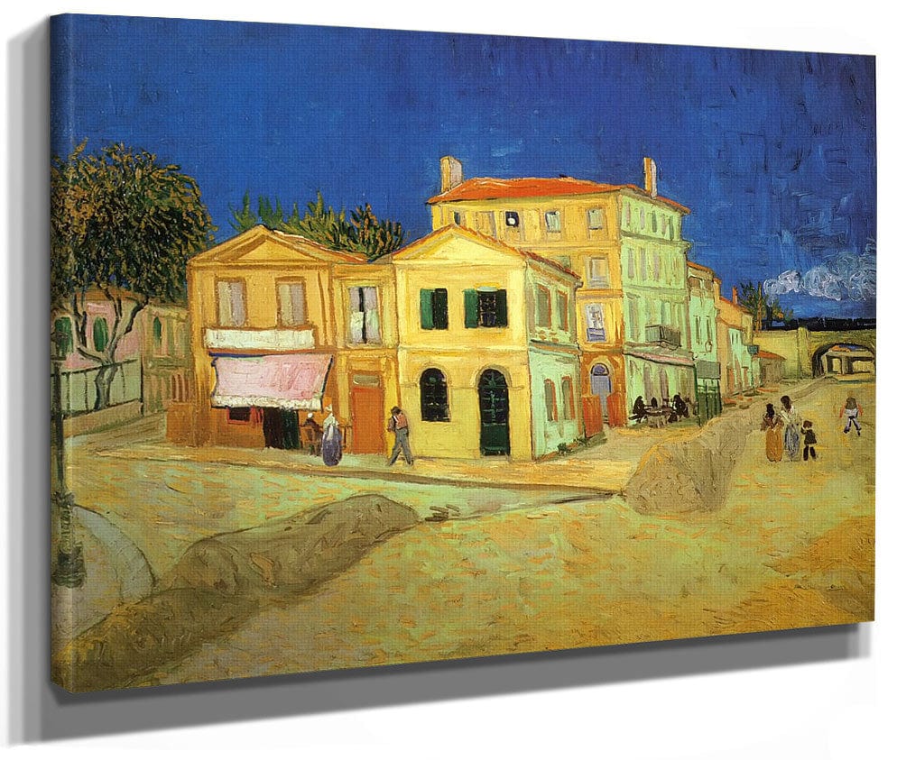 Vincent's House In Arles By Vincent Van Gogh