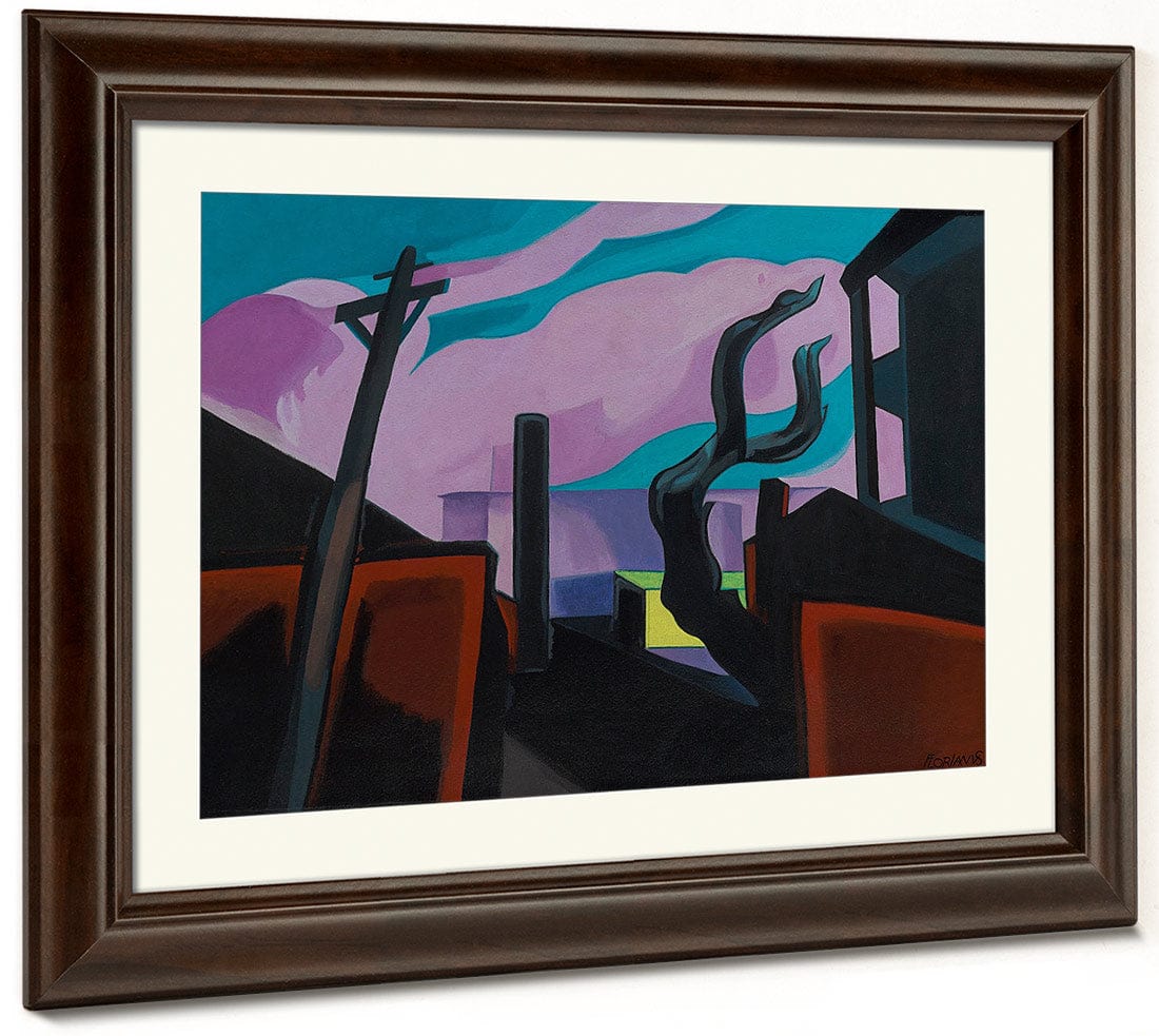 Violet Tones By Oscar Bluemner - Image 5