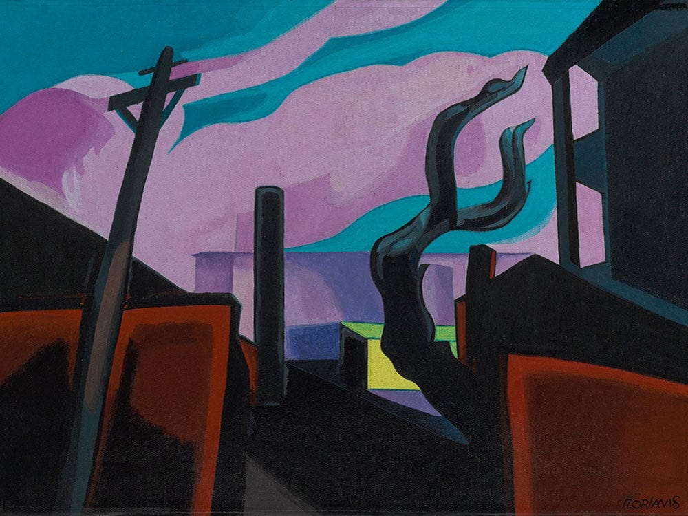 Violet Tones By Oscar Bluemner - Image 7