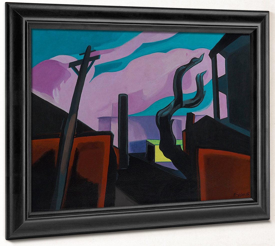 Violet Tones By Oscar Bluemner - Image 8