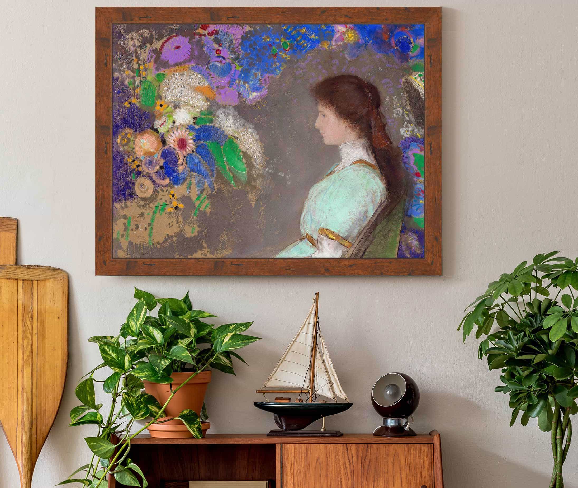 Violette Heymann by Odilon Redon - Image 3
