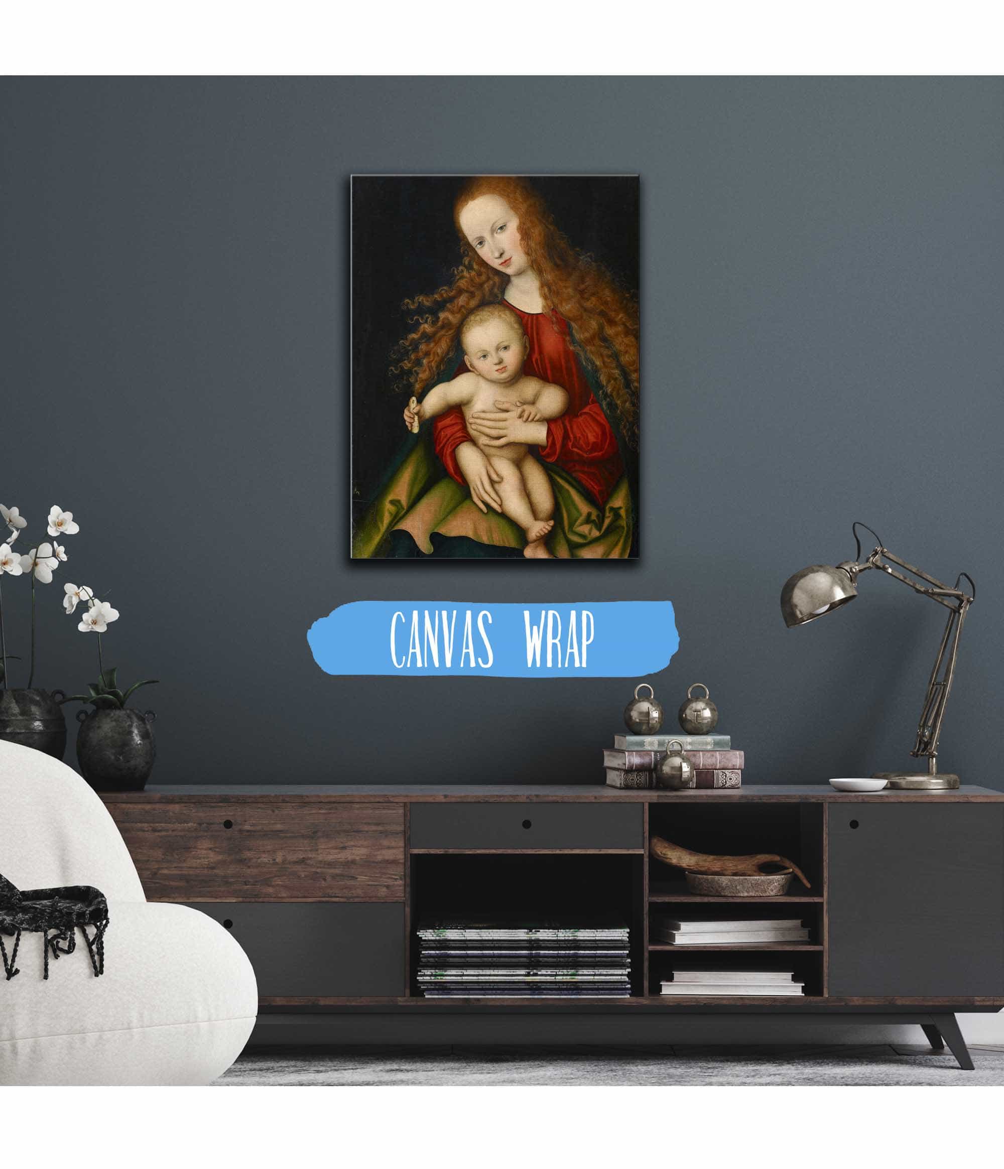 Virgin And Child by Lucas Cranach The Elder - Image 4