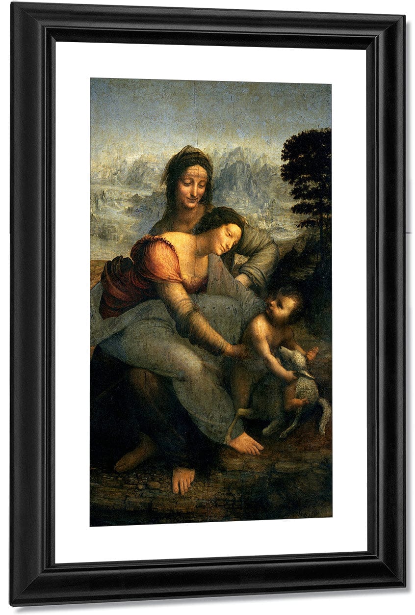 Virgin And Child With St. Anne By Leonardo Da Vinci - Image 3